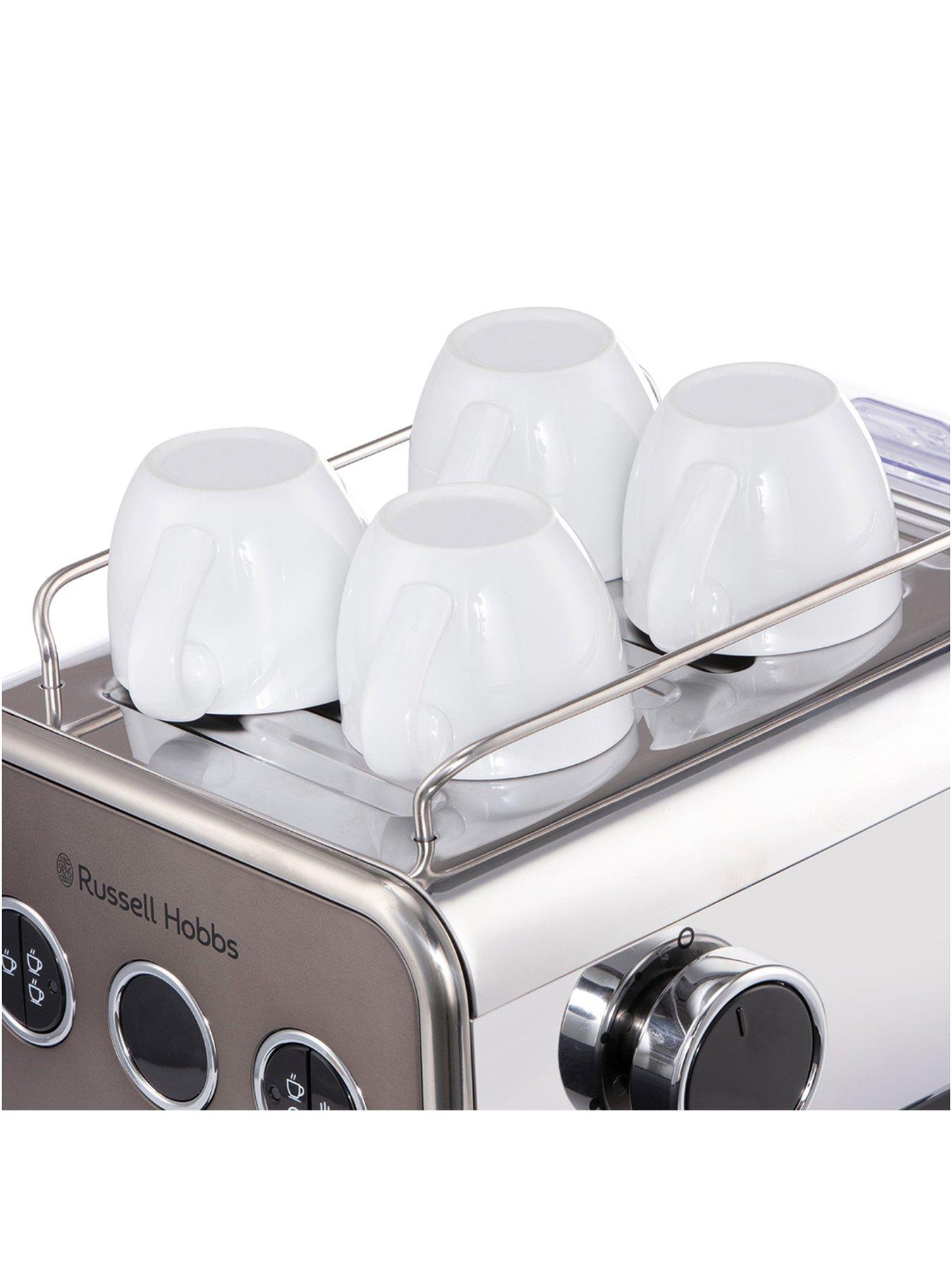 Image 5 of 8 of Russell Hobbs Distinctions Espresso Machine -&nbsp;Titanium