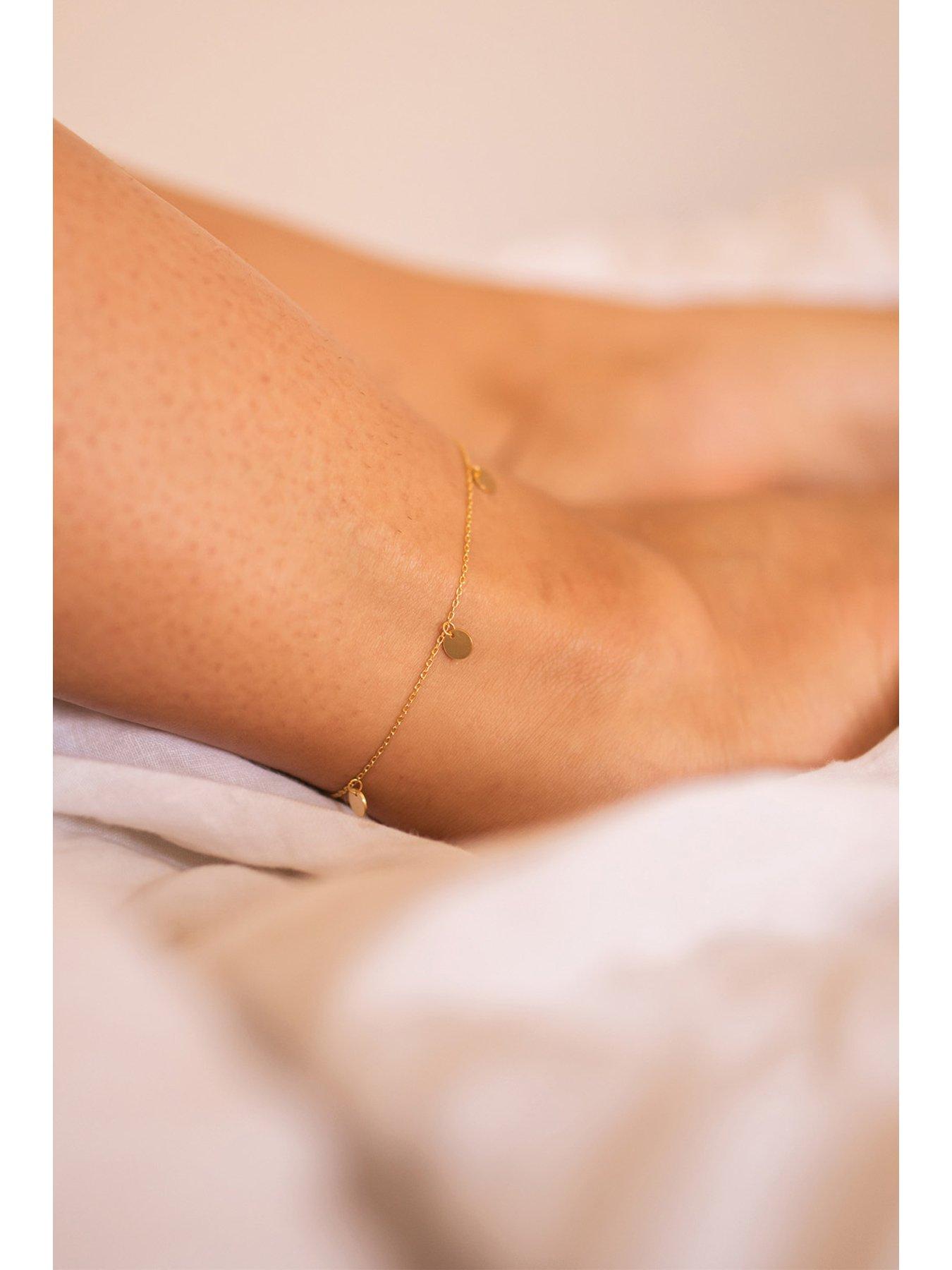 elk-bloom-delicate-14k-gold-plated-coin-ankletstillFront