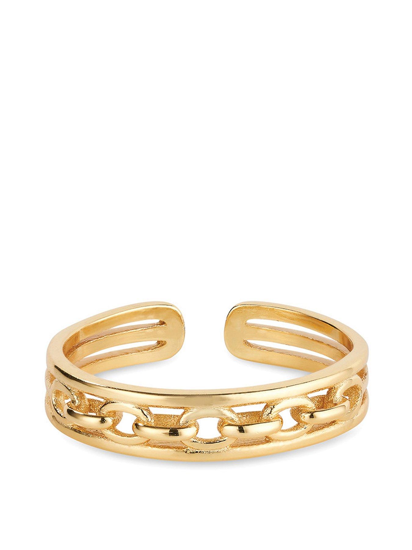 elk-bloom-14k-gold-plated-chain-link-stacking-ringback