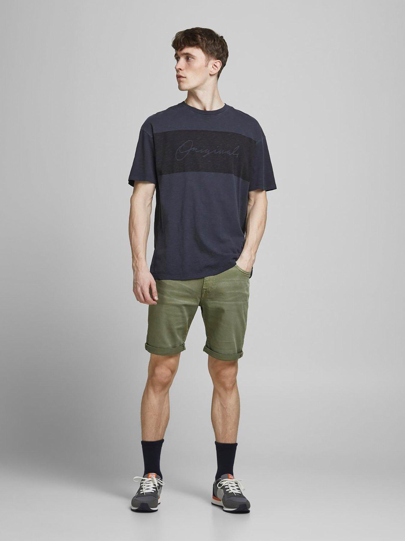 jack-jones-jack-amp-jones-5-pocket-denim-shorts-greenback