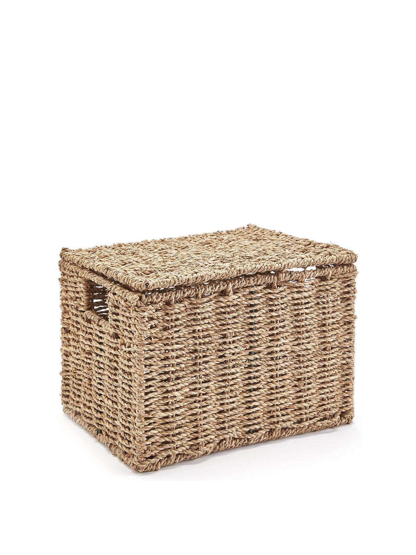 very-home-lidded-storage-basket-20cm