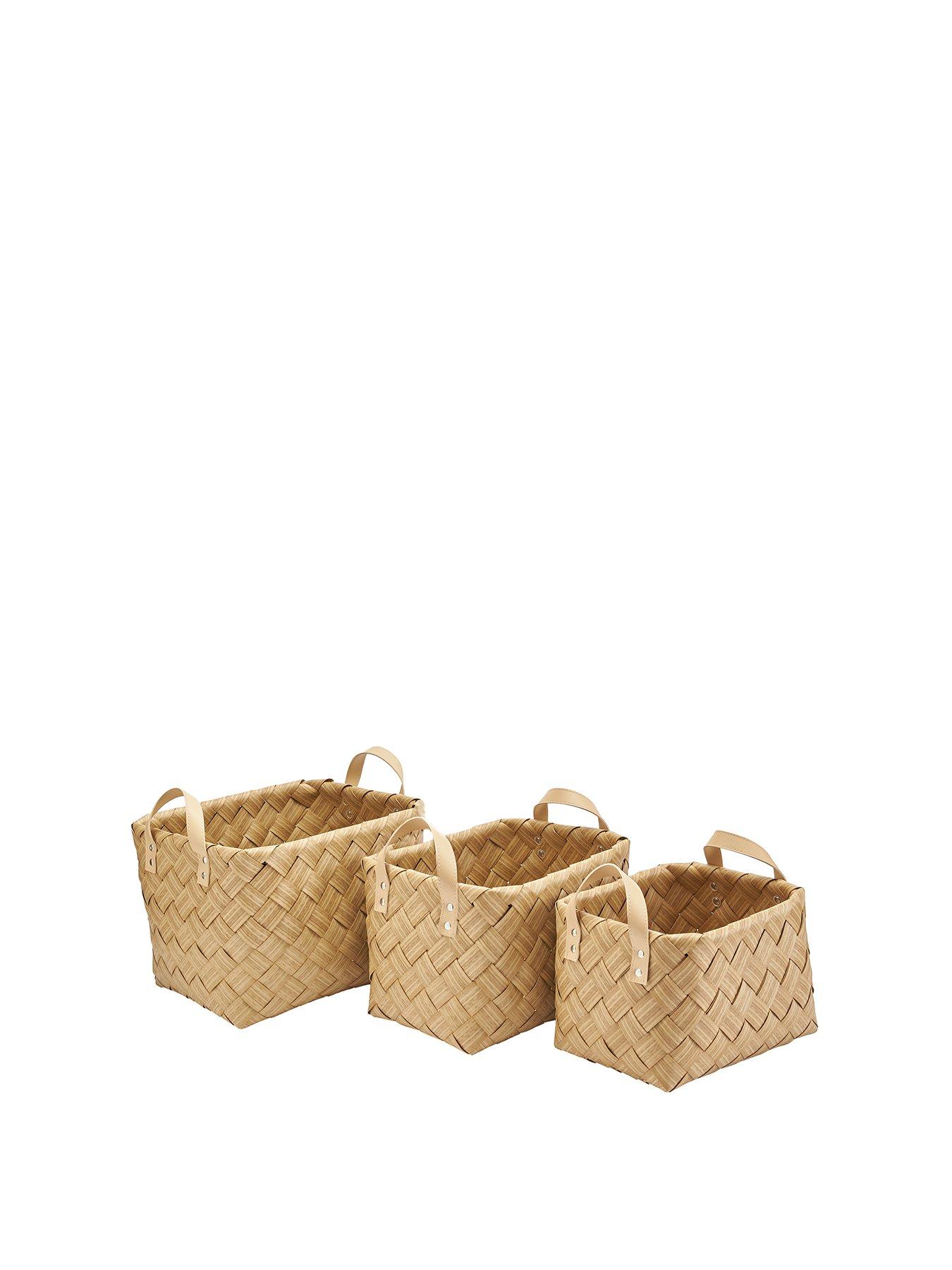 the-very-collection-set-of-3-check-woven-basketsstillFront