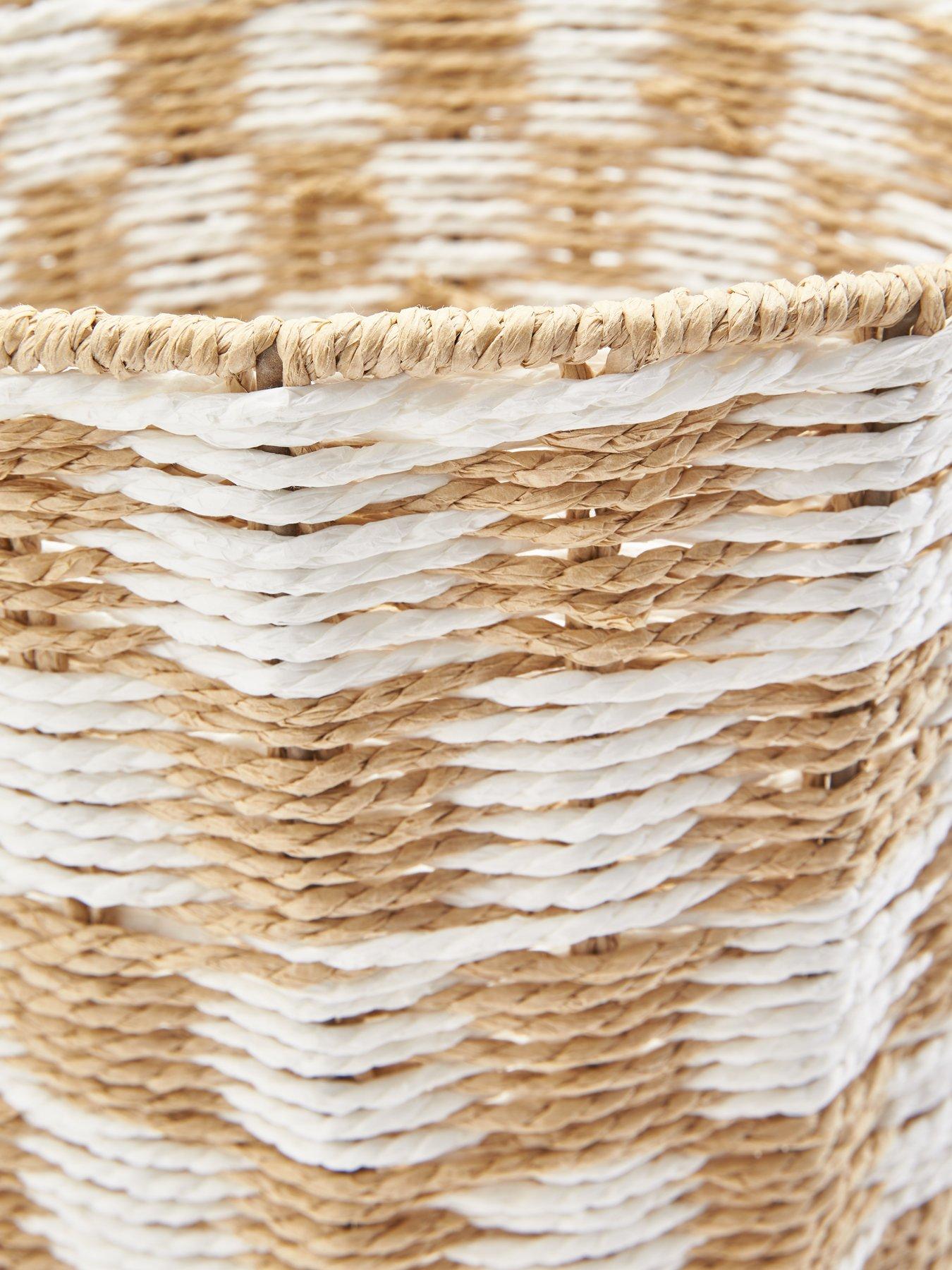 very-home-round-paper-rope-check-basketdetail