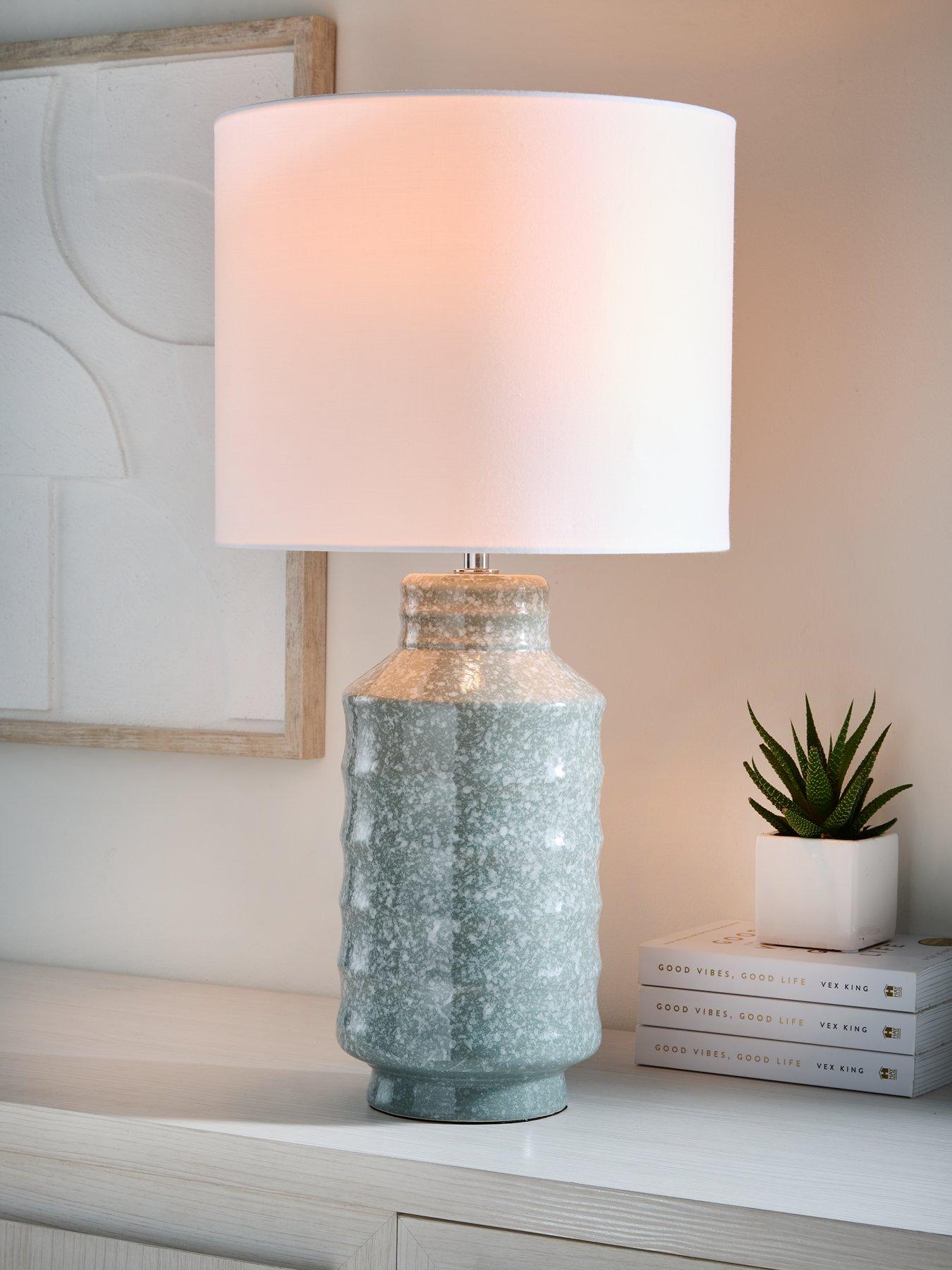 undefined Ceramic Ripple Table Lamp