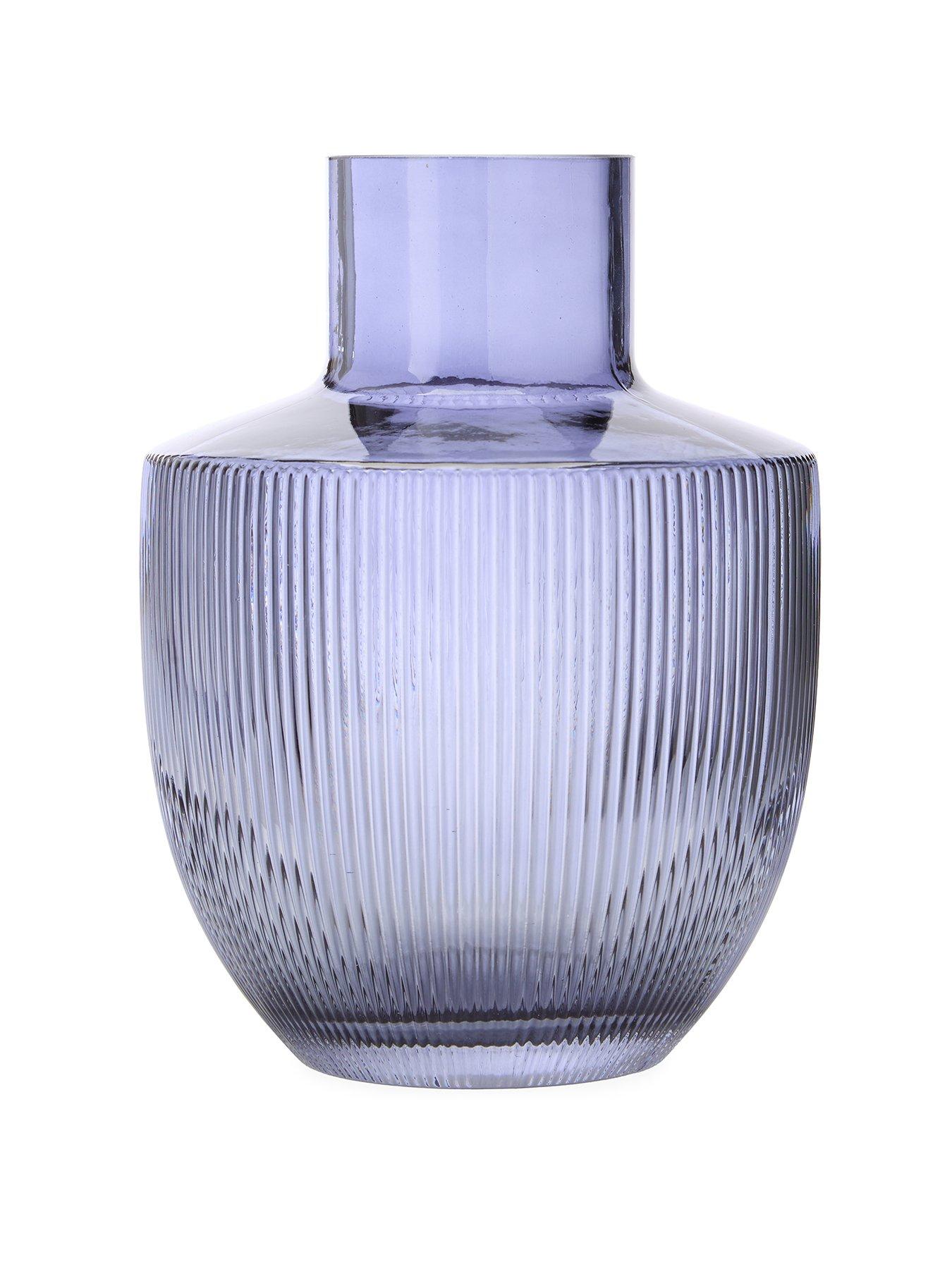 the-very-collection-ribbed-run-vase-bluestillFront