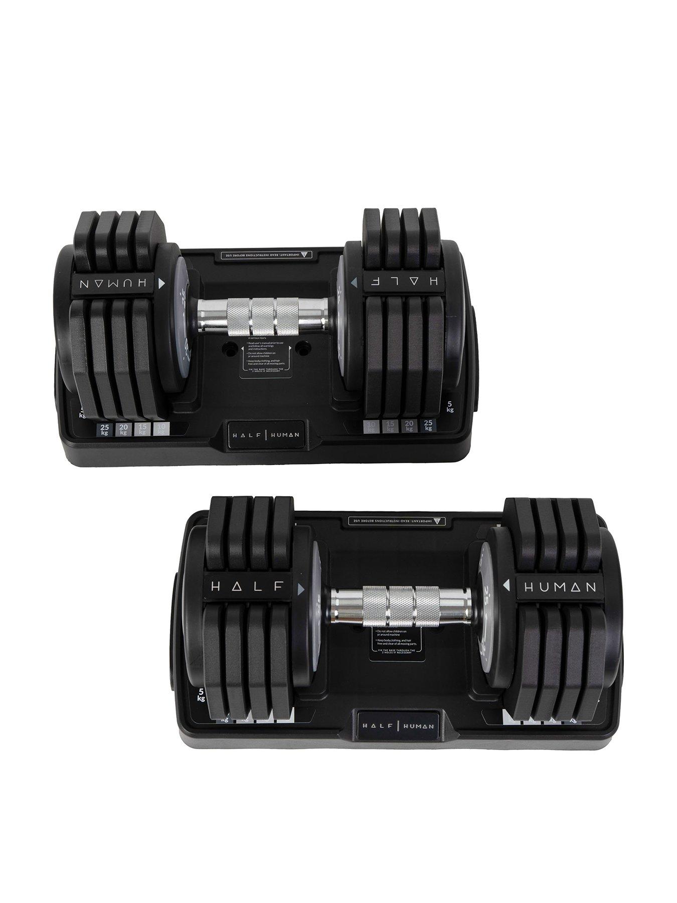 Image 2 of 7 of Half Human Adjustable Dumbbells (2&nbsp;x 25kg)