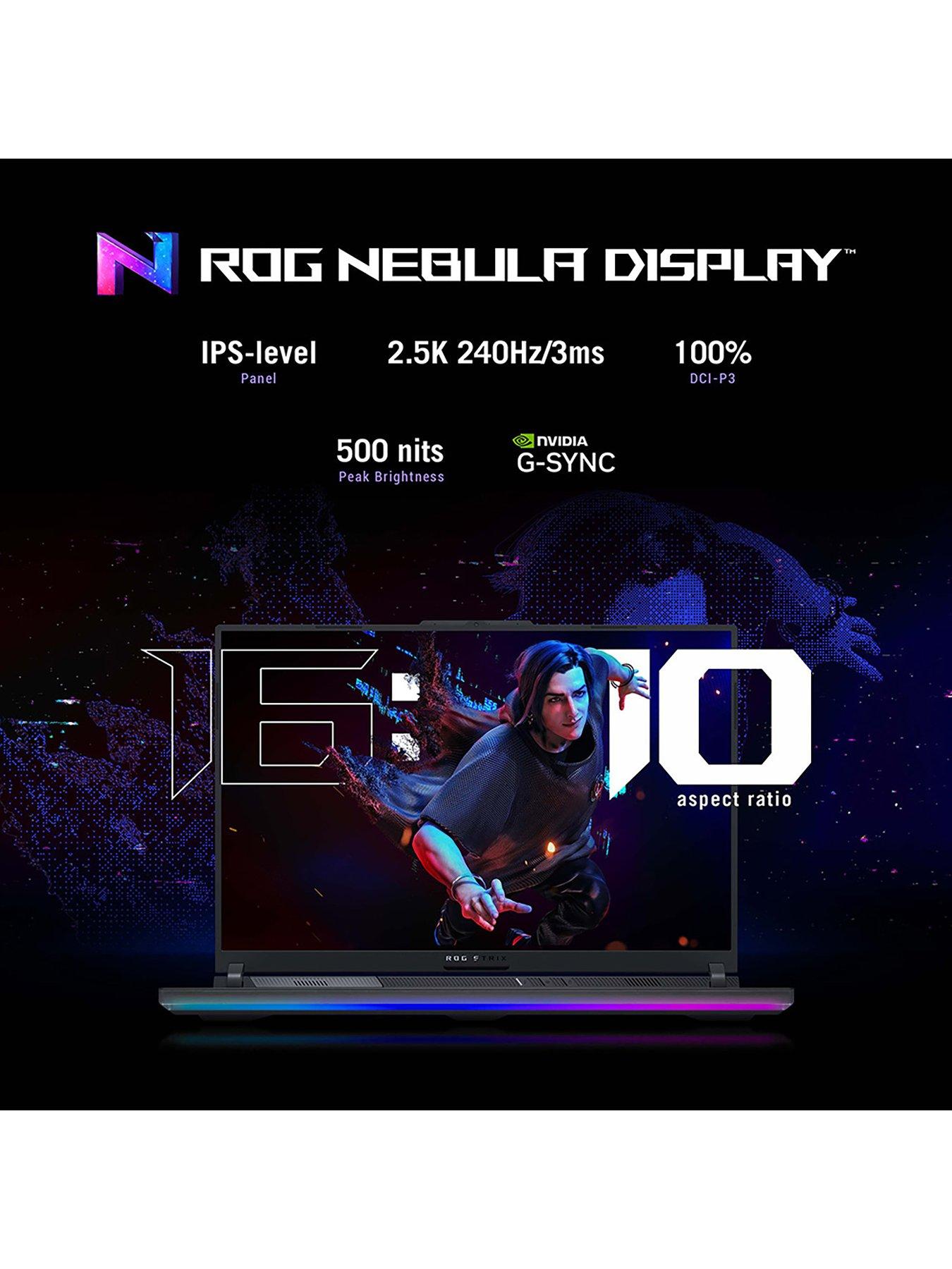 Image 5 of 7 of Asus Strix SCAR 16 G834JYR-R6019W Gaming Laptop - 18in 2.5K 240Hz, RTX 4090, Intel Core i9, 32GB RAM, 2TB SSD