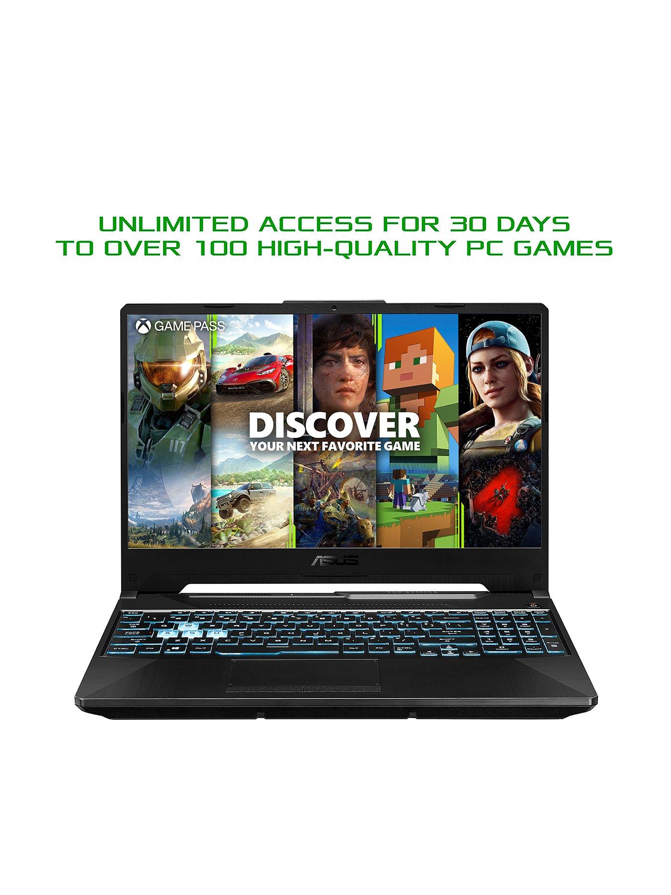 Image 2 of 7 of Asus TUF FA506NC-HN010W, RTX 3050 AMD, Ryzen 5, 16GB RAM 512GB fast SSD storage, 15.6in Gaming Laptop