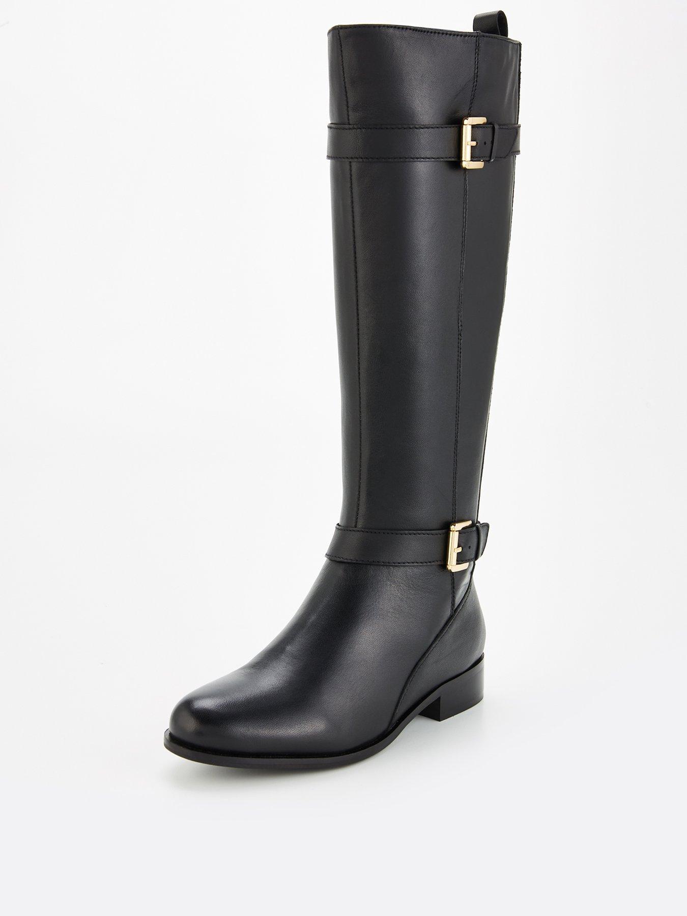 v-by-very-real-leather-flat-knee-boots-blackstillFront