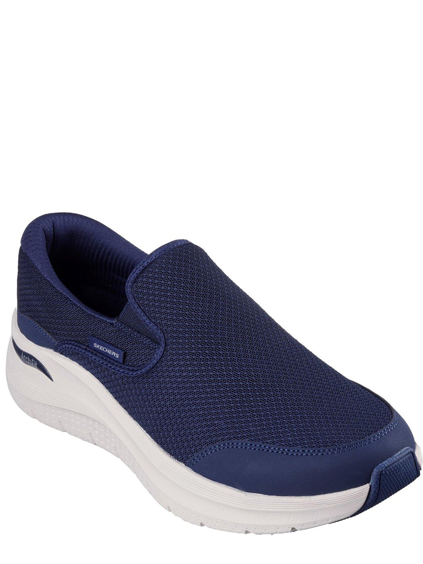 skechers-skechers-arch-fit-20-vallo-slip-on-trainers-navystillFront