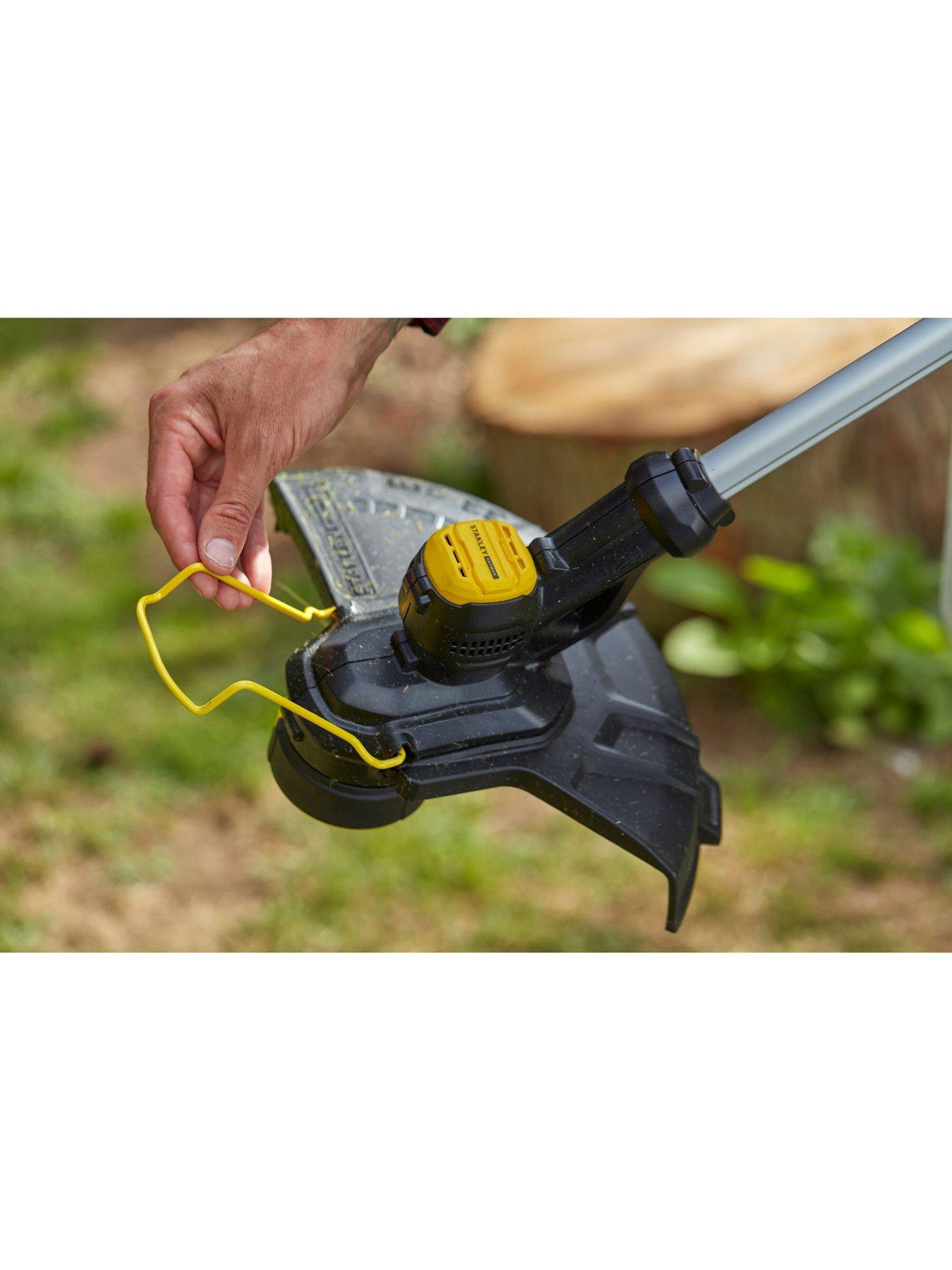 Image 3 of 7 of Stanley FatMax V20 33CM String Trimmer, 4.0Ah Batt, 2A Charger Brushed