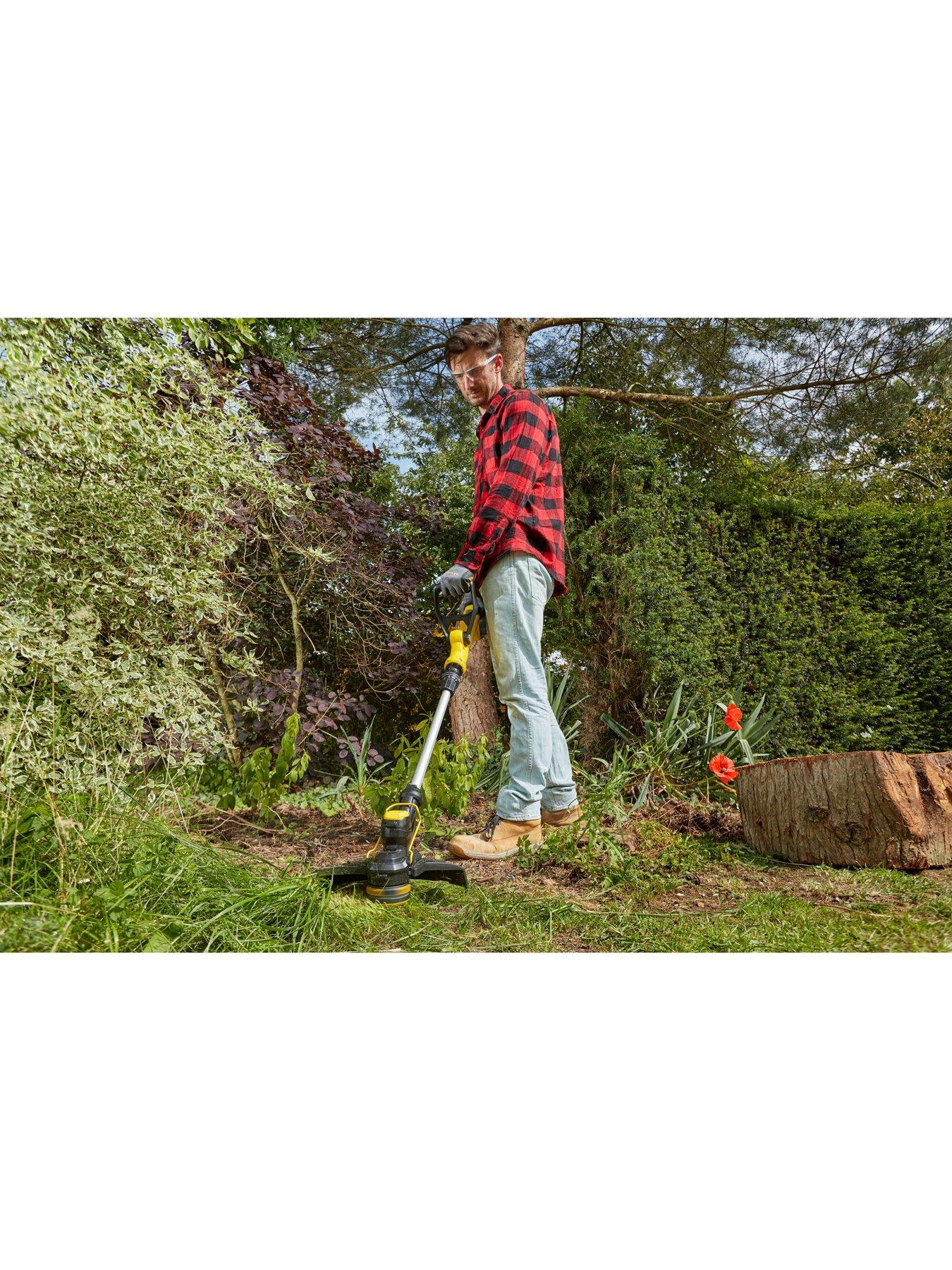 Image 6 of 7 of Stanley FatMax V20 33CM String Trimmer, 4.0Ah Batt, 2A Charger Brushed