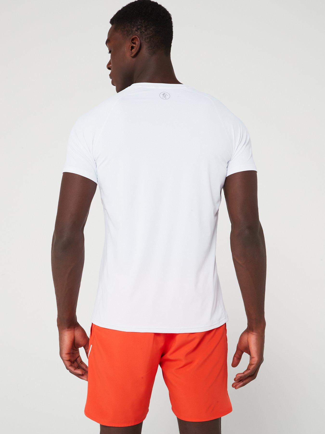 Image 2 of 4 of Gym King Mens Energy Tee - White