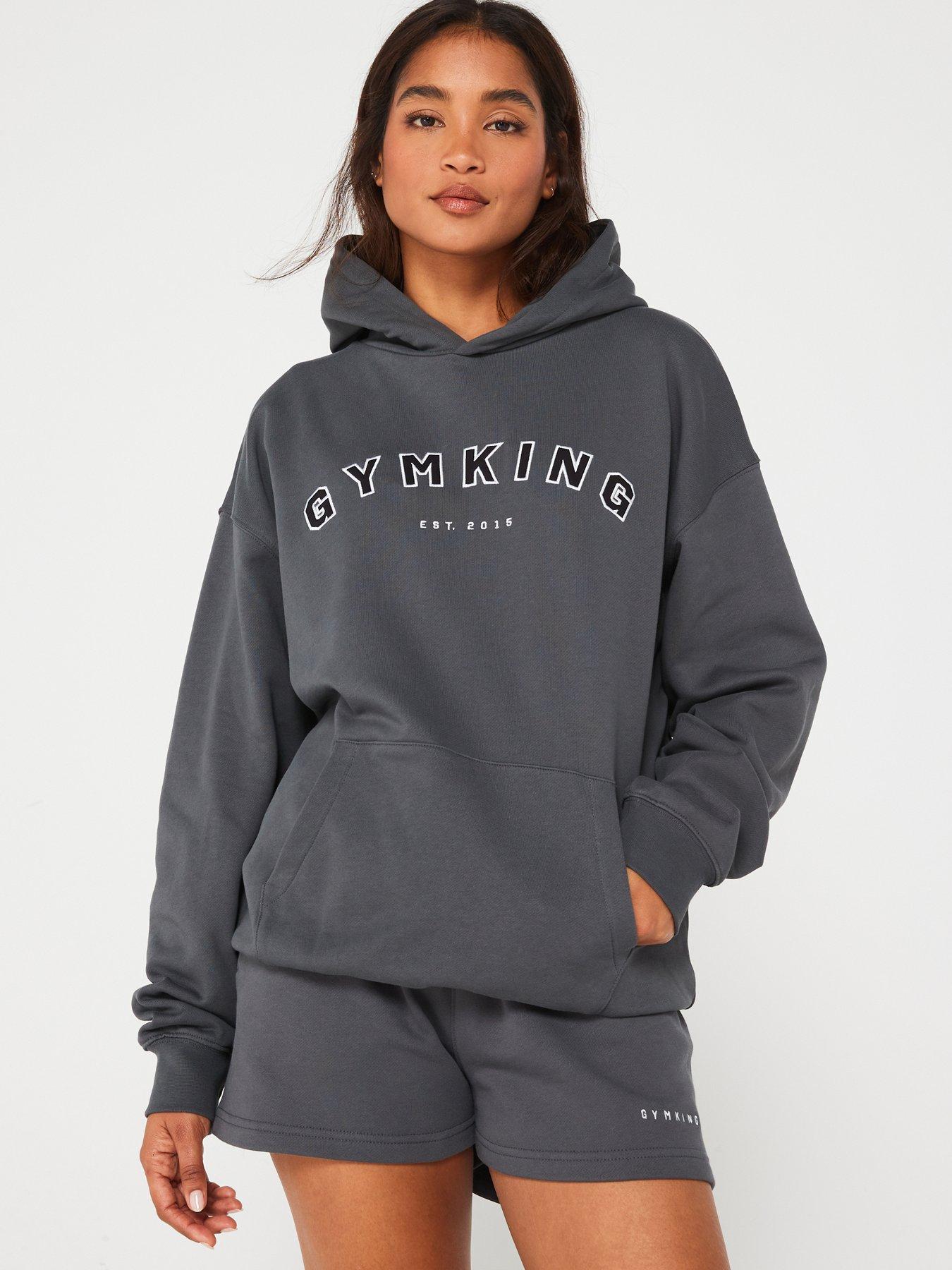 gym-king-womens-shadow-oversized-hood-charcoalfront