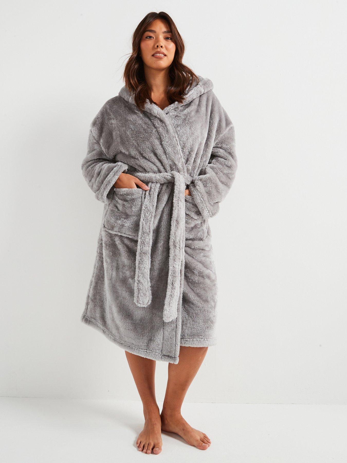 v-by-very-curve-wellsoft-longline-hooded-dressing-gown-grey