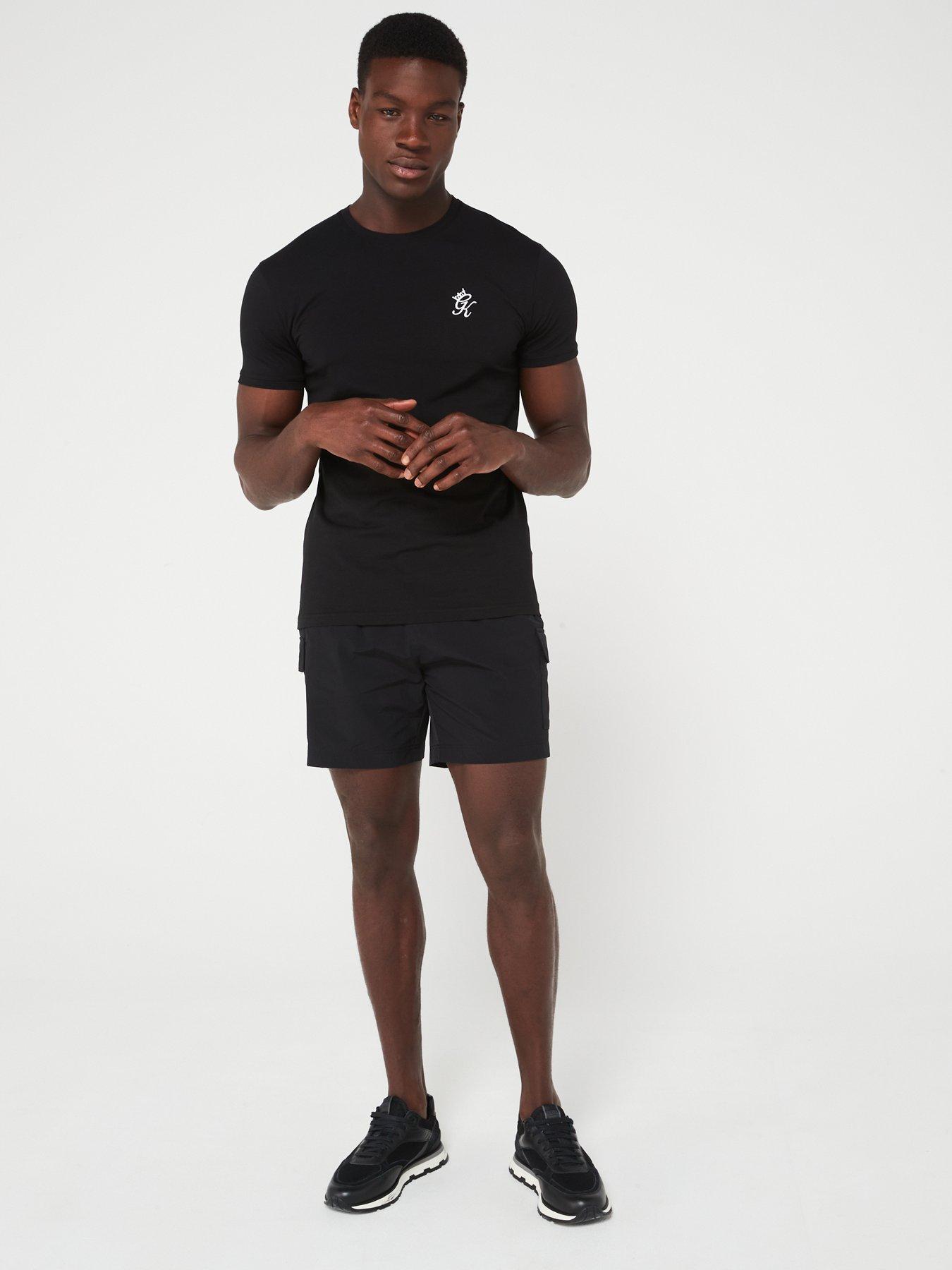 Image 3 of 4 of Gym King Mens Fundamental T-shirt - Black