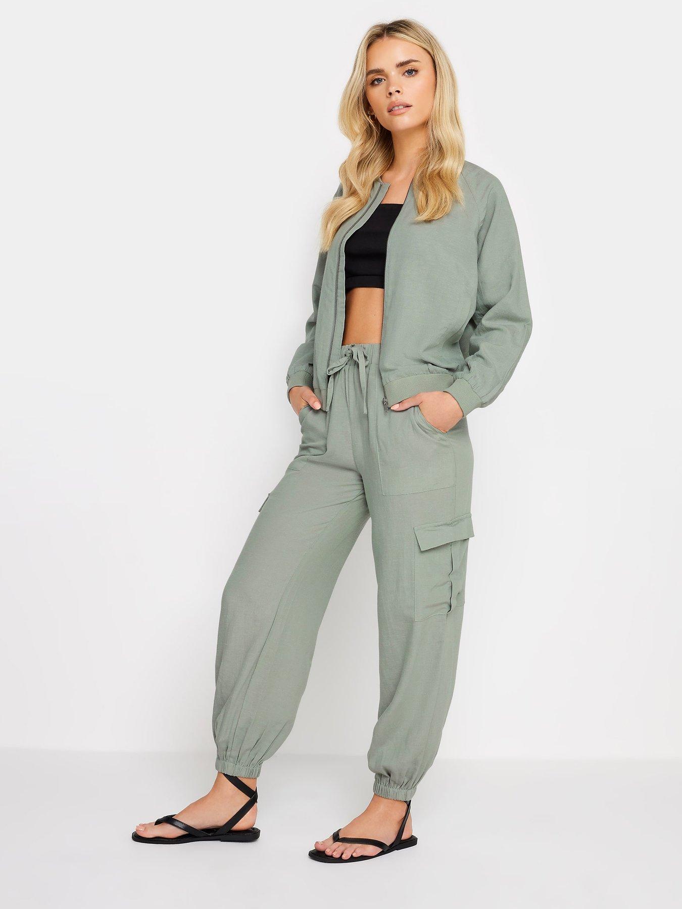 pixiegirl-petite-sage-linen-blend-bomber-jacketback