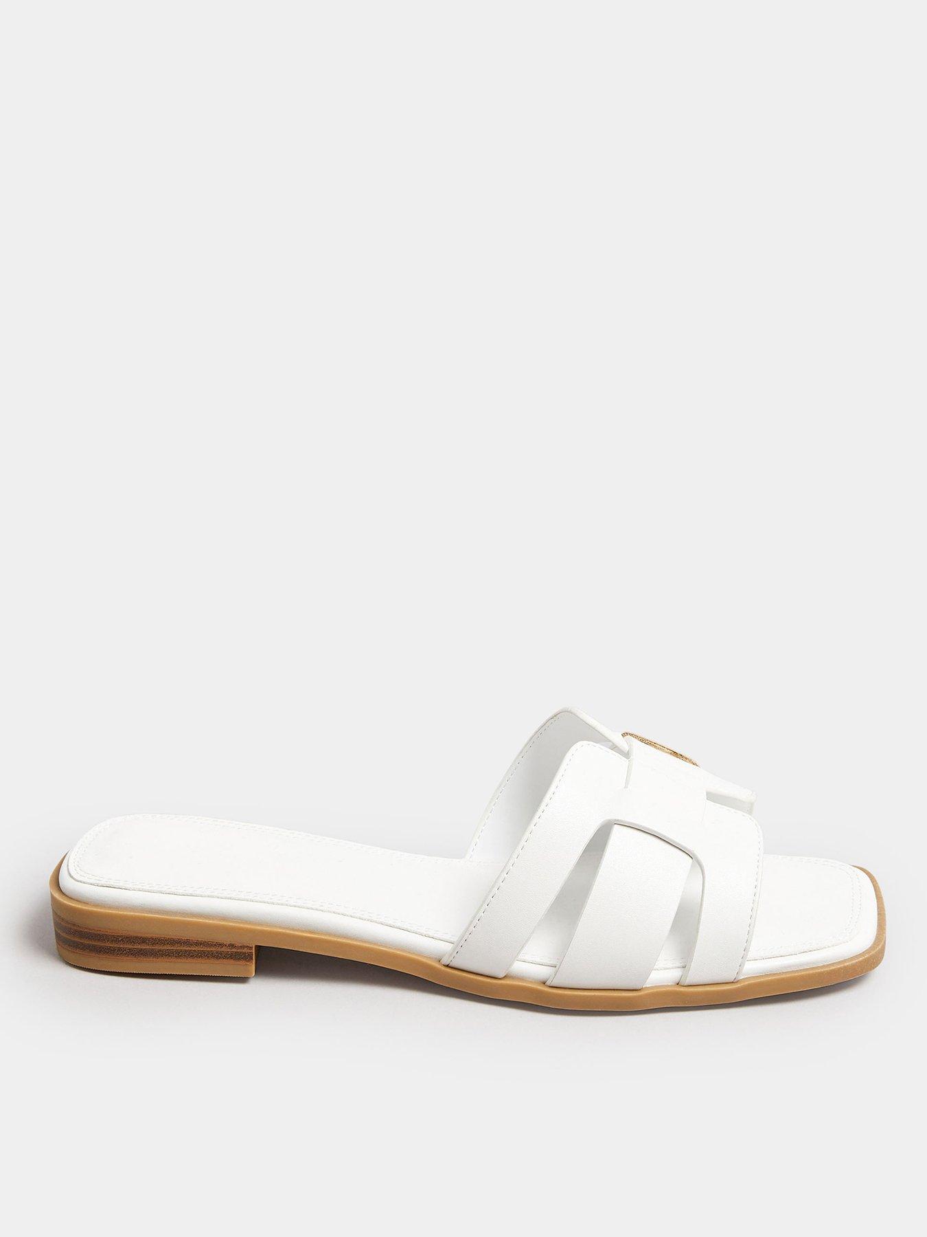 yours-extra-wide-fit-cut-out-mule-white