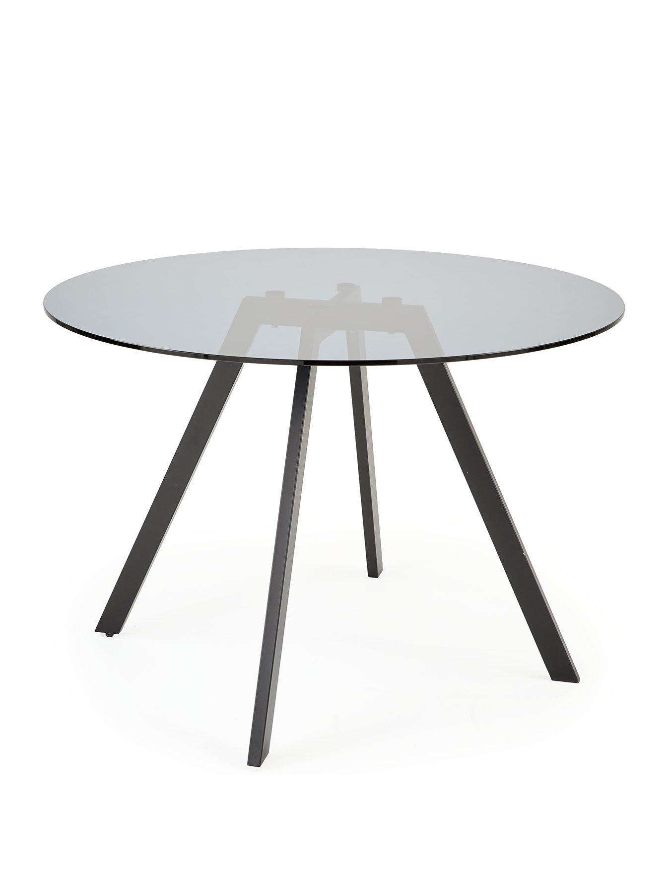 the-very-collection-marlow-110nbspcm-round-smoked-glass-topnbspdining-tablestillFront