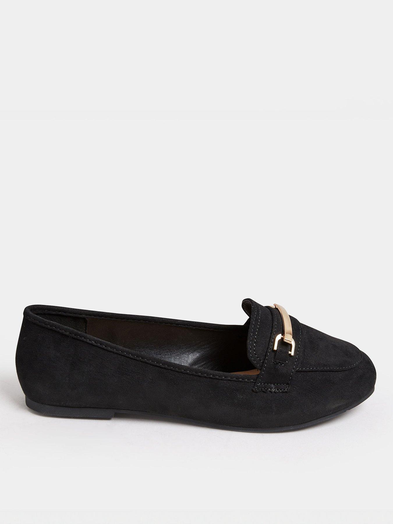 undefined Extra Wide Fit Snaffle Pump Black