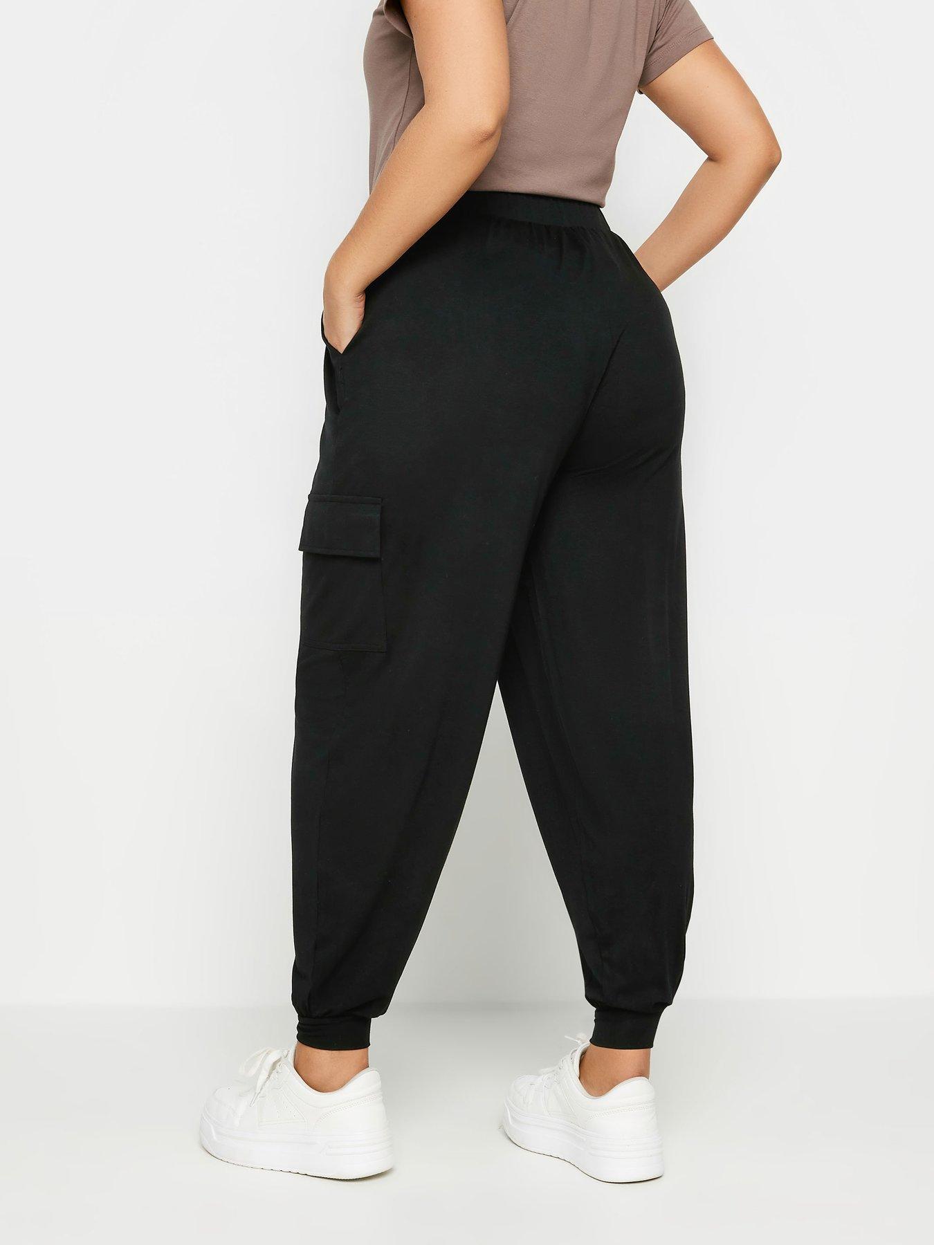 yours-curve-harem-cargos-blackstillFront