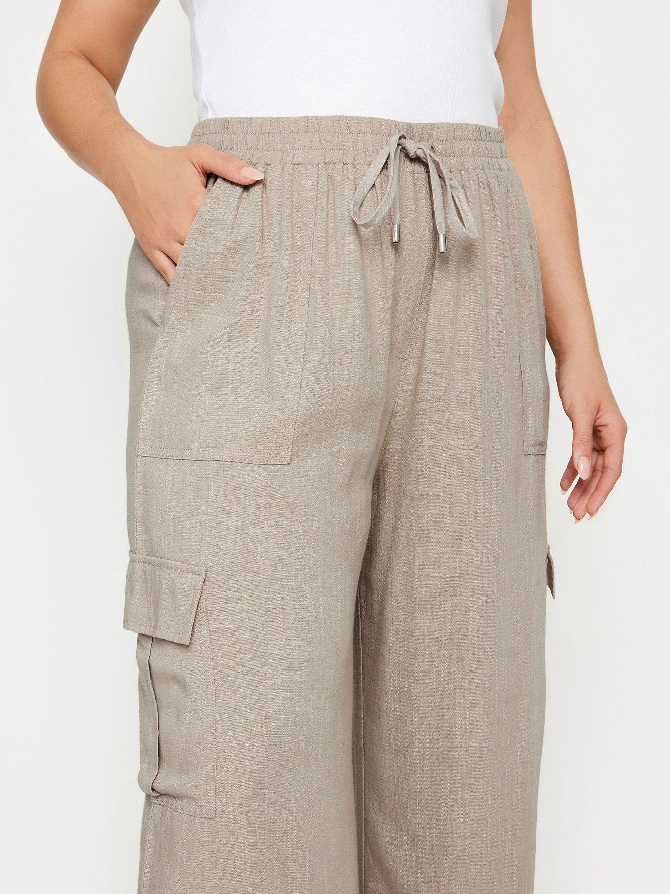 yours-curve-linen-wide-leg-cargos-stoneoutfit