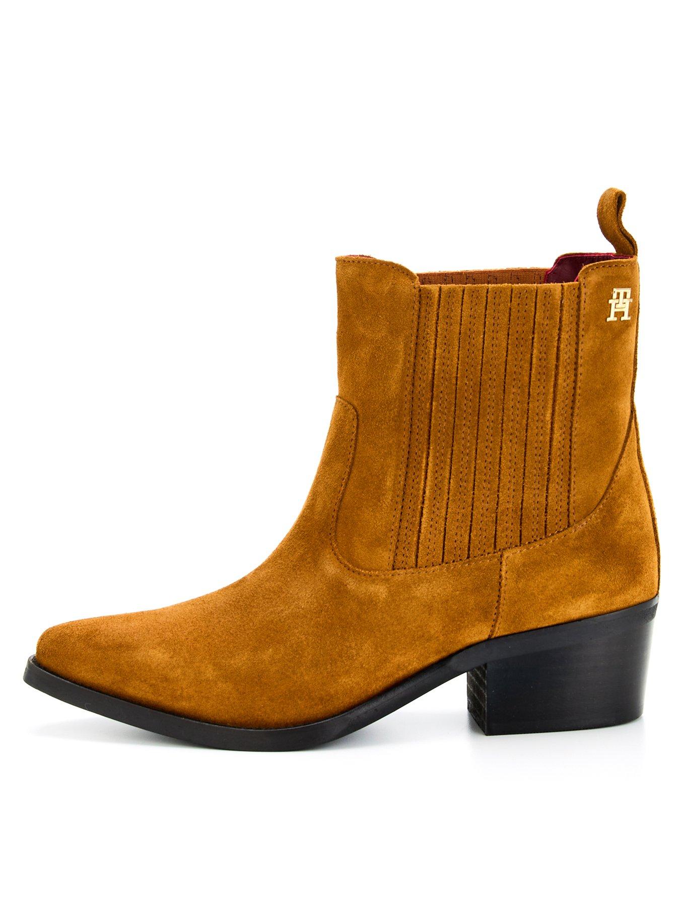 tommy-hilfiger-suede-cowboy-boot-brown