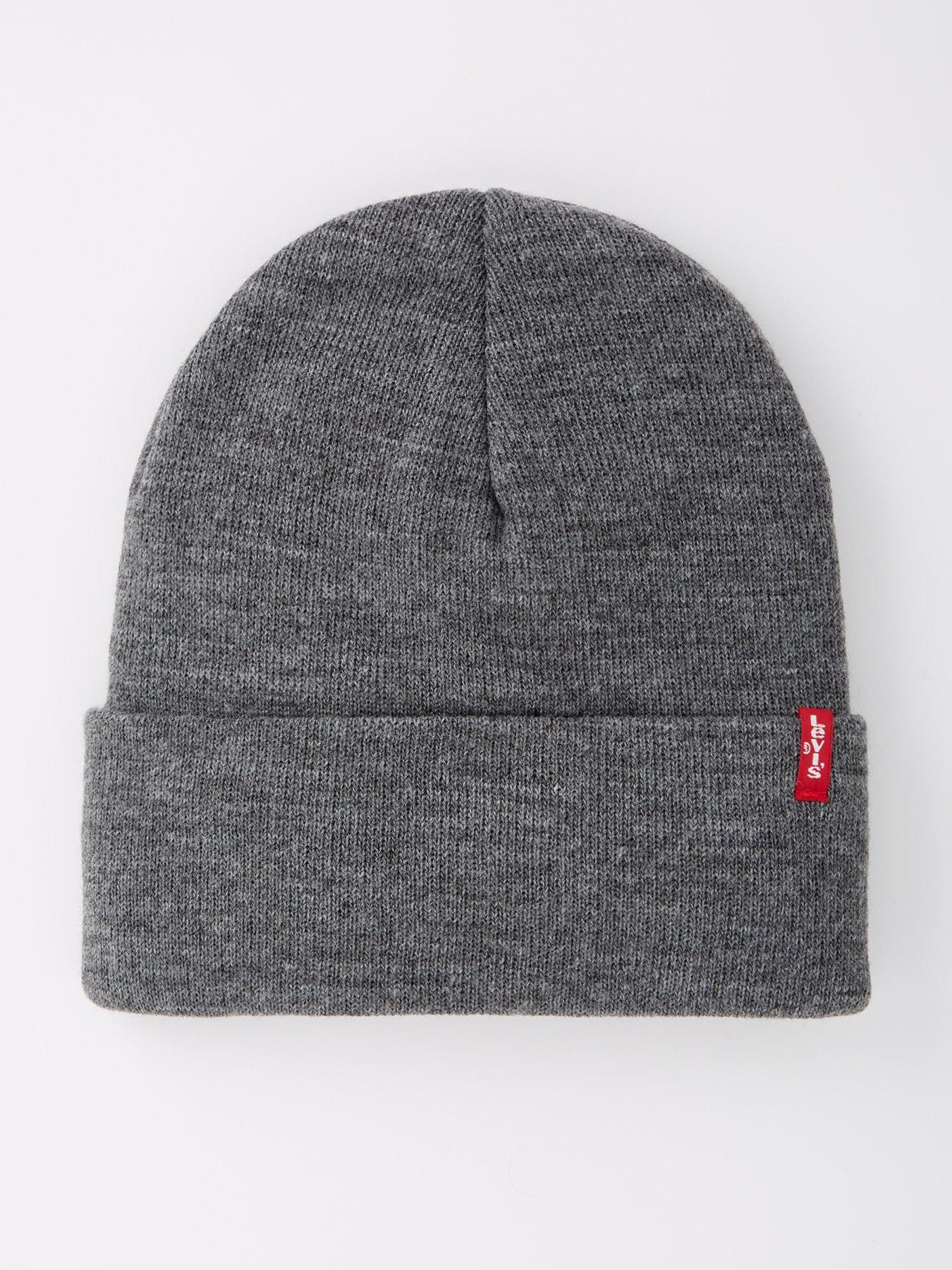 levis-levis-slouchy-red-tab-knit-beanie-hat-grey