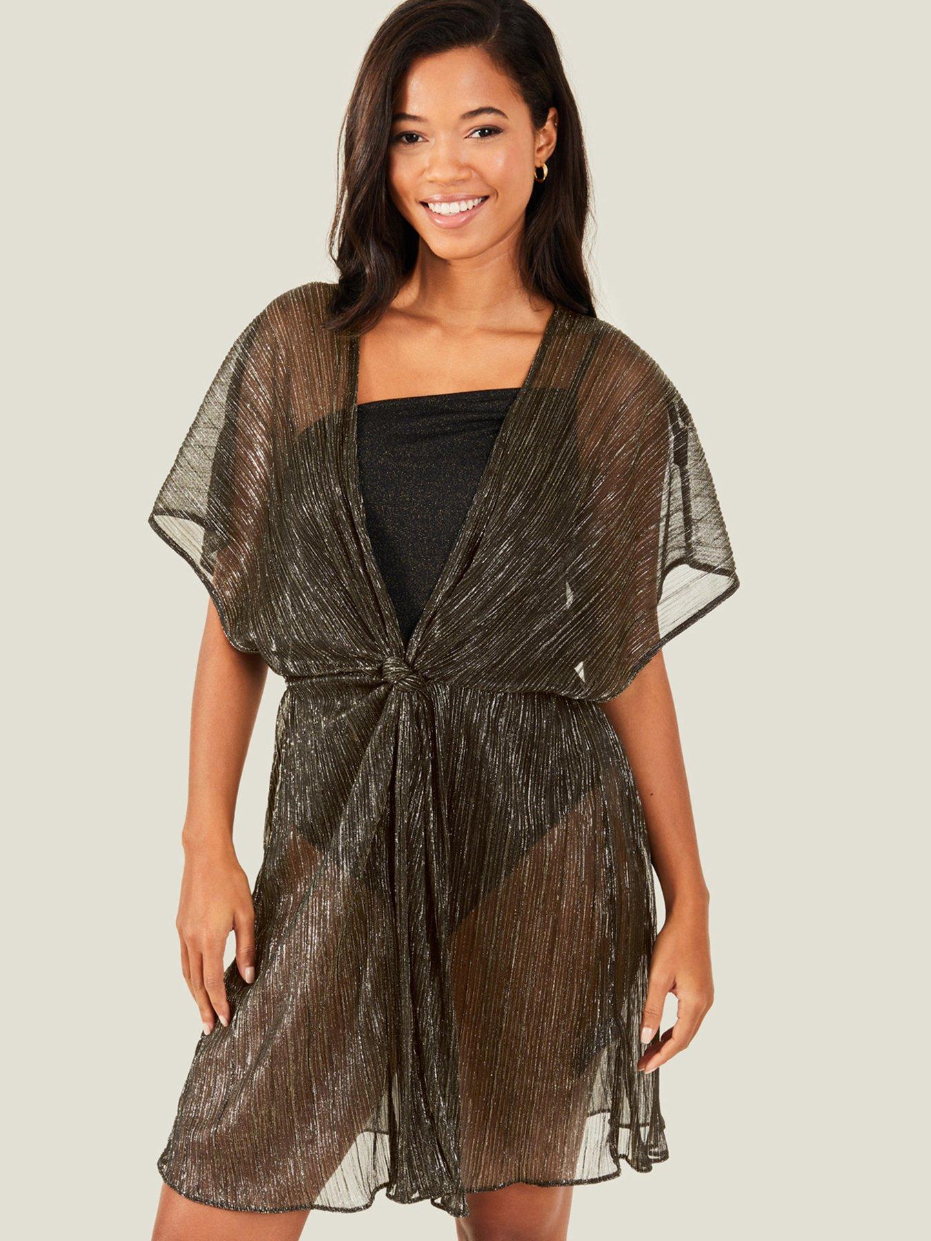 accessorize-shimmer-kaftan-black