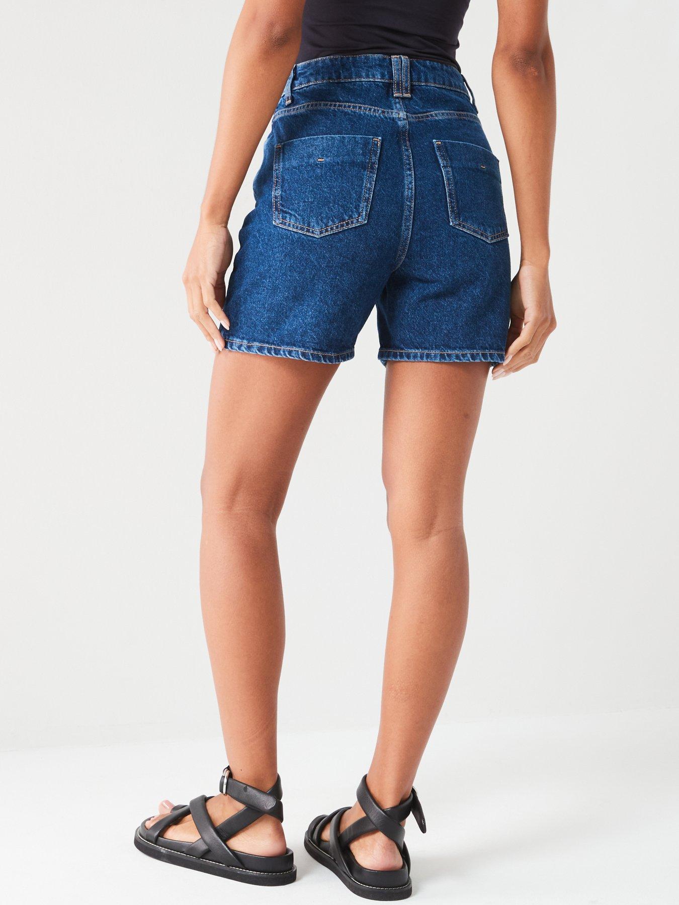 Image 2 of 6 of V by Very Denim Bermuda Shorts - Dark Wash