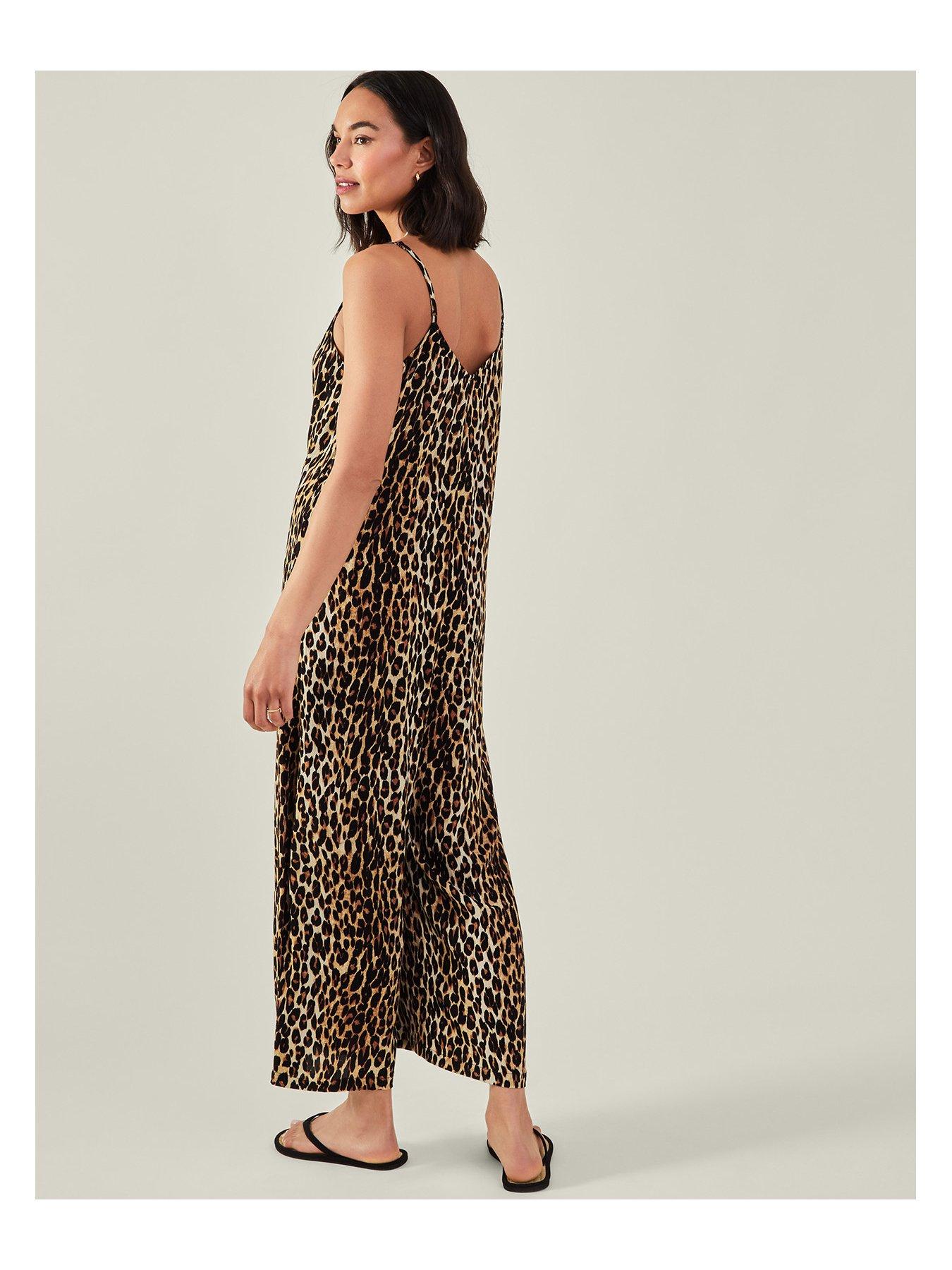 Image 2 of 4 of Accessorize Leopard Romper