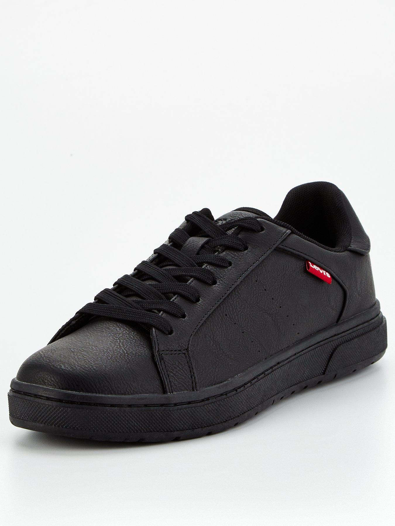 levis-levis-faux-leather-trainers-blackstillFront