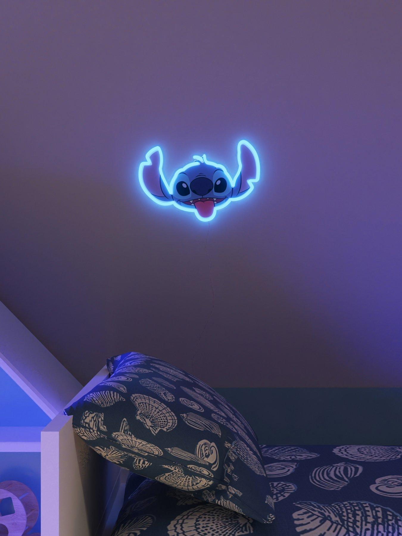 Image of Yellowpop Disney Stitch Face LED Neon Wall Art