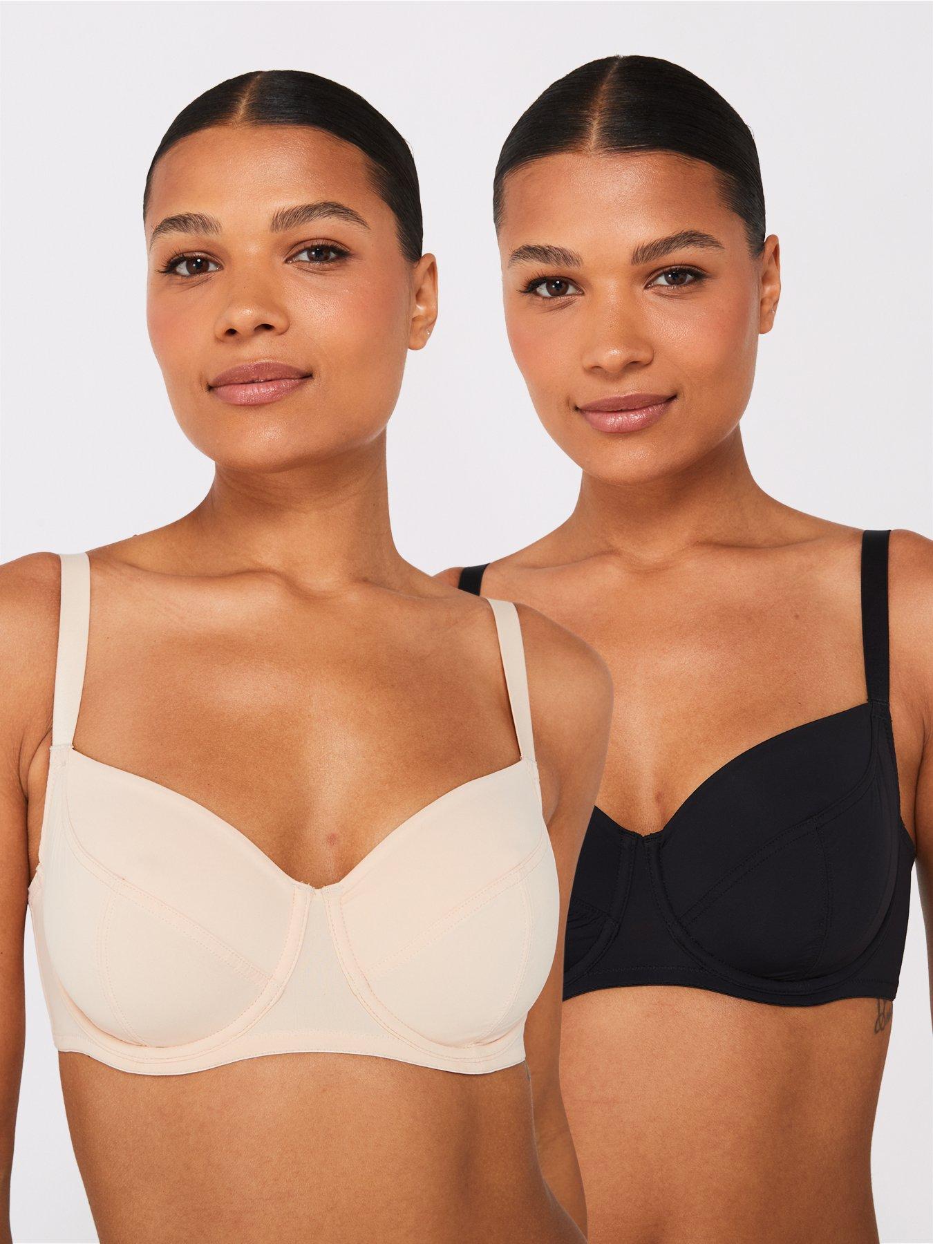 DORINA 2pk Pluto Non Pad Wired Bra - Multi