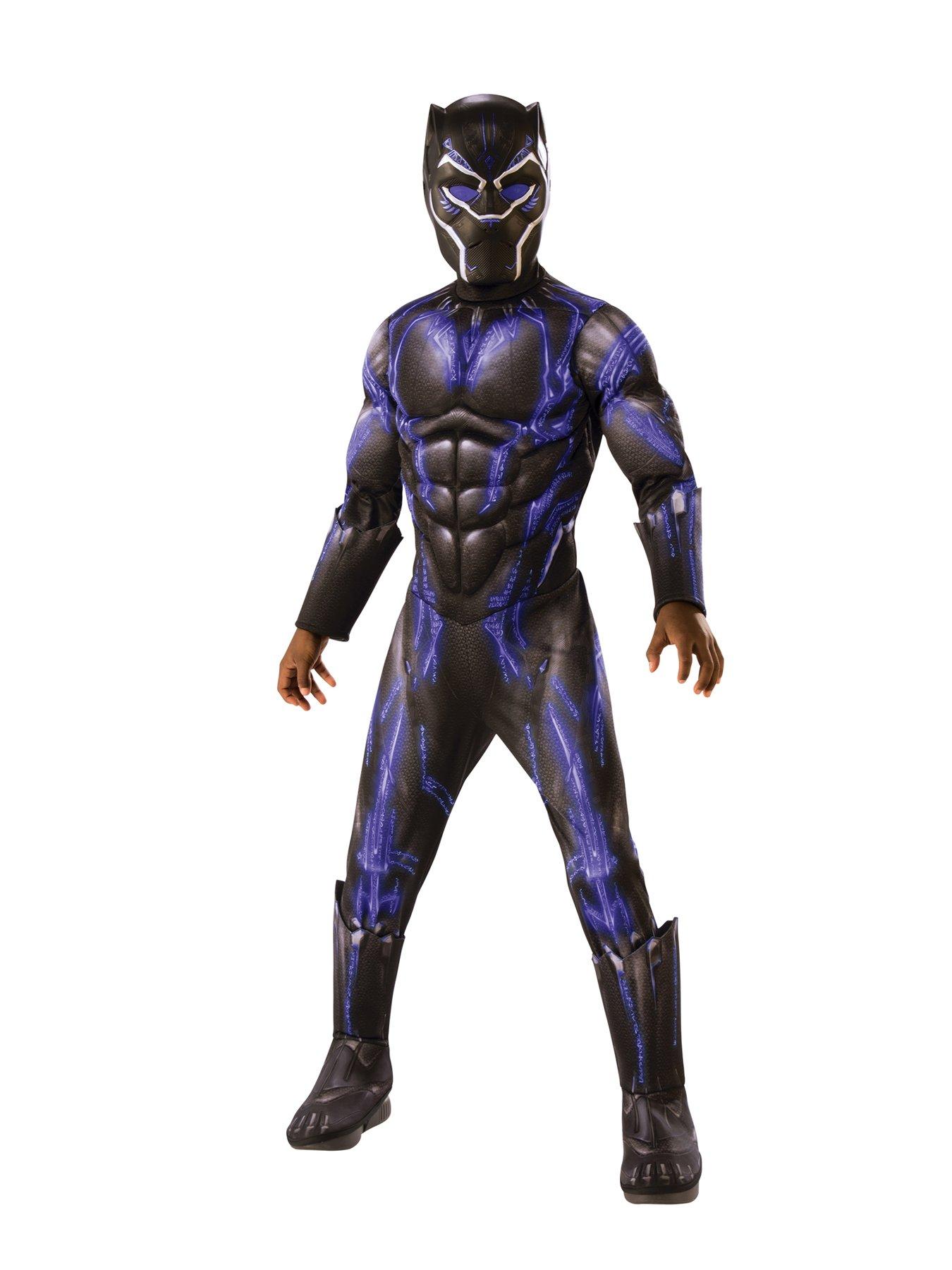 Image 1 of 2 of The Avengers Deluxe Black Panther Battle Suit Costume