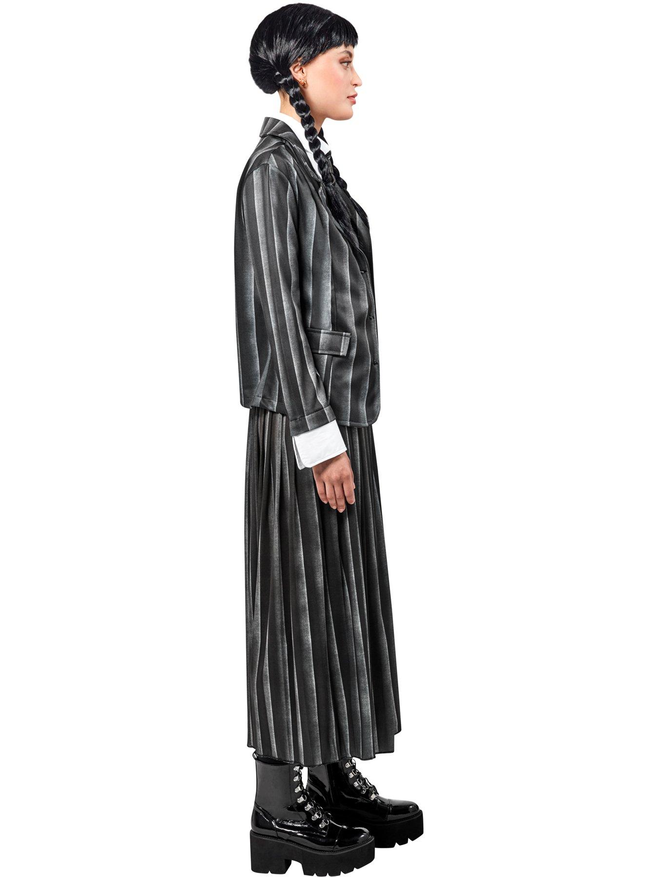 Image 3 of 4 of Wednesday Wednesday Addams School Uniform Adult Costume