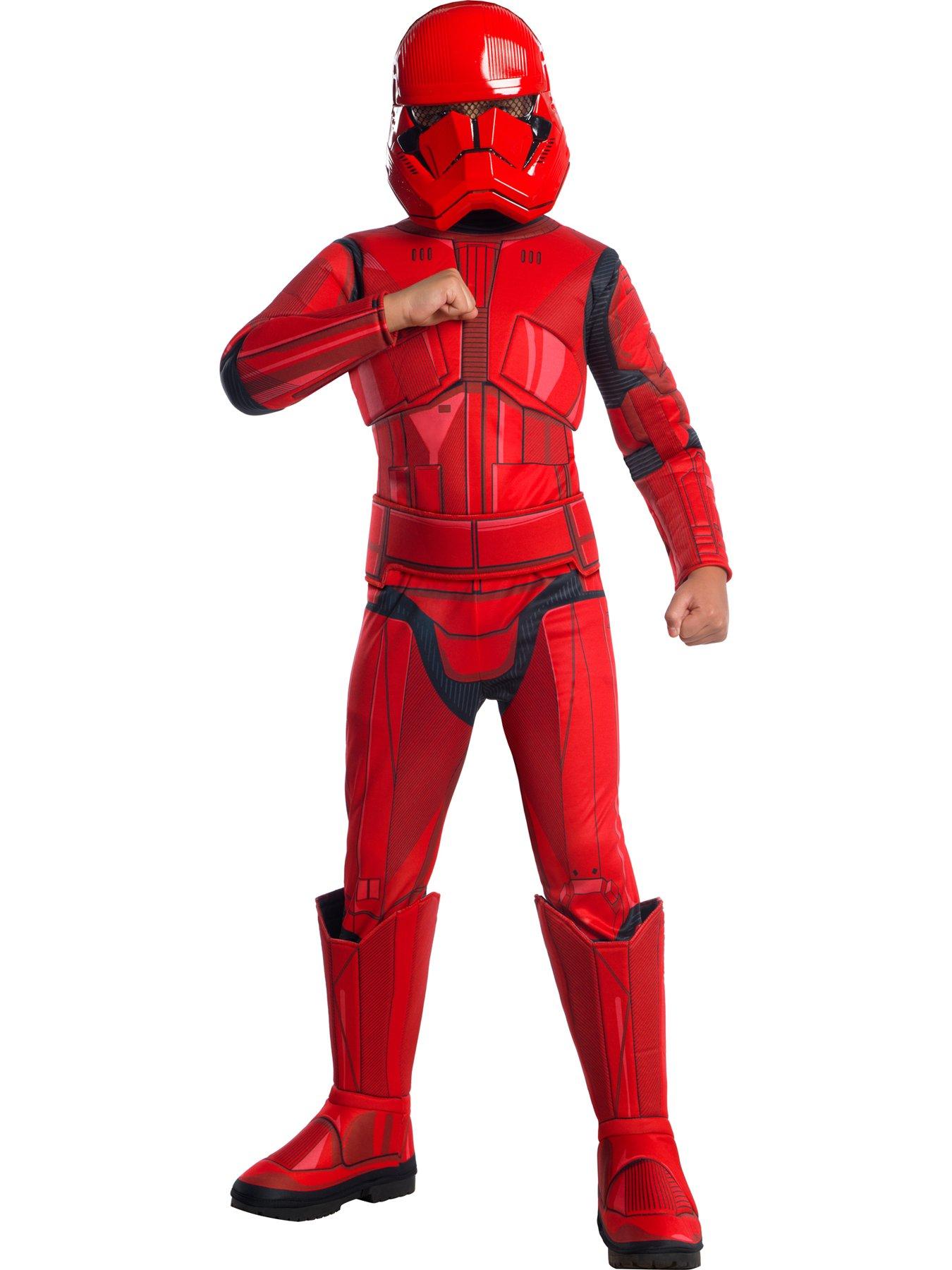Image of Star Wars Deluxe Red Trooper Costume