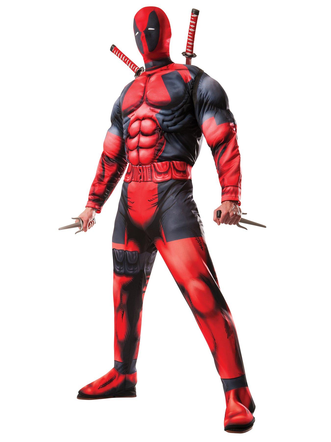 undefined Deluxe Fiber Filled Deadpool Costume