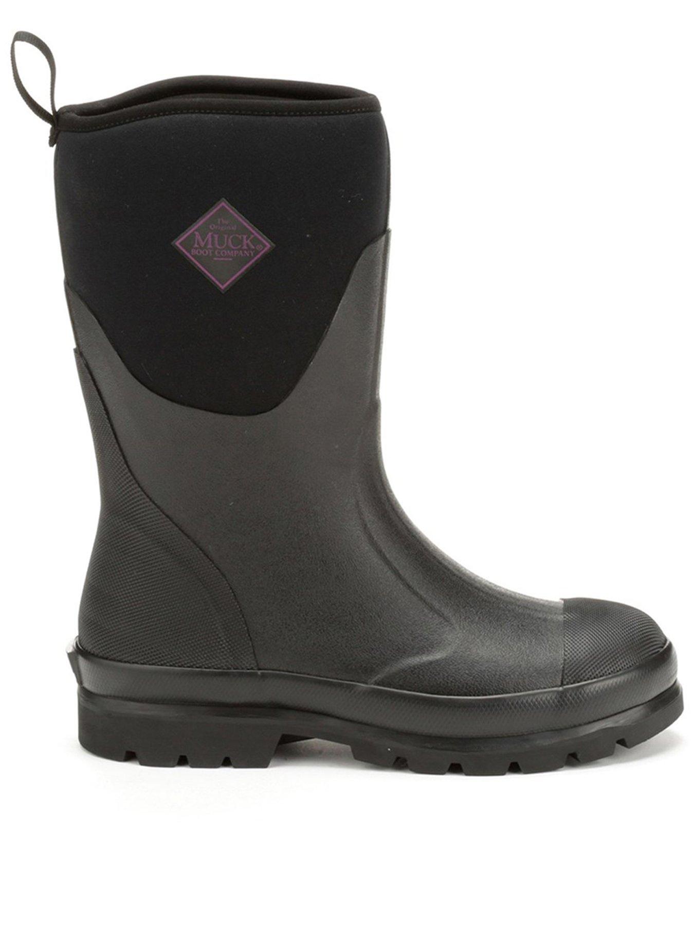 Muck Boots Ladies Womens Chore Mid - Black