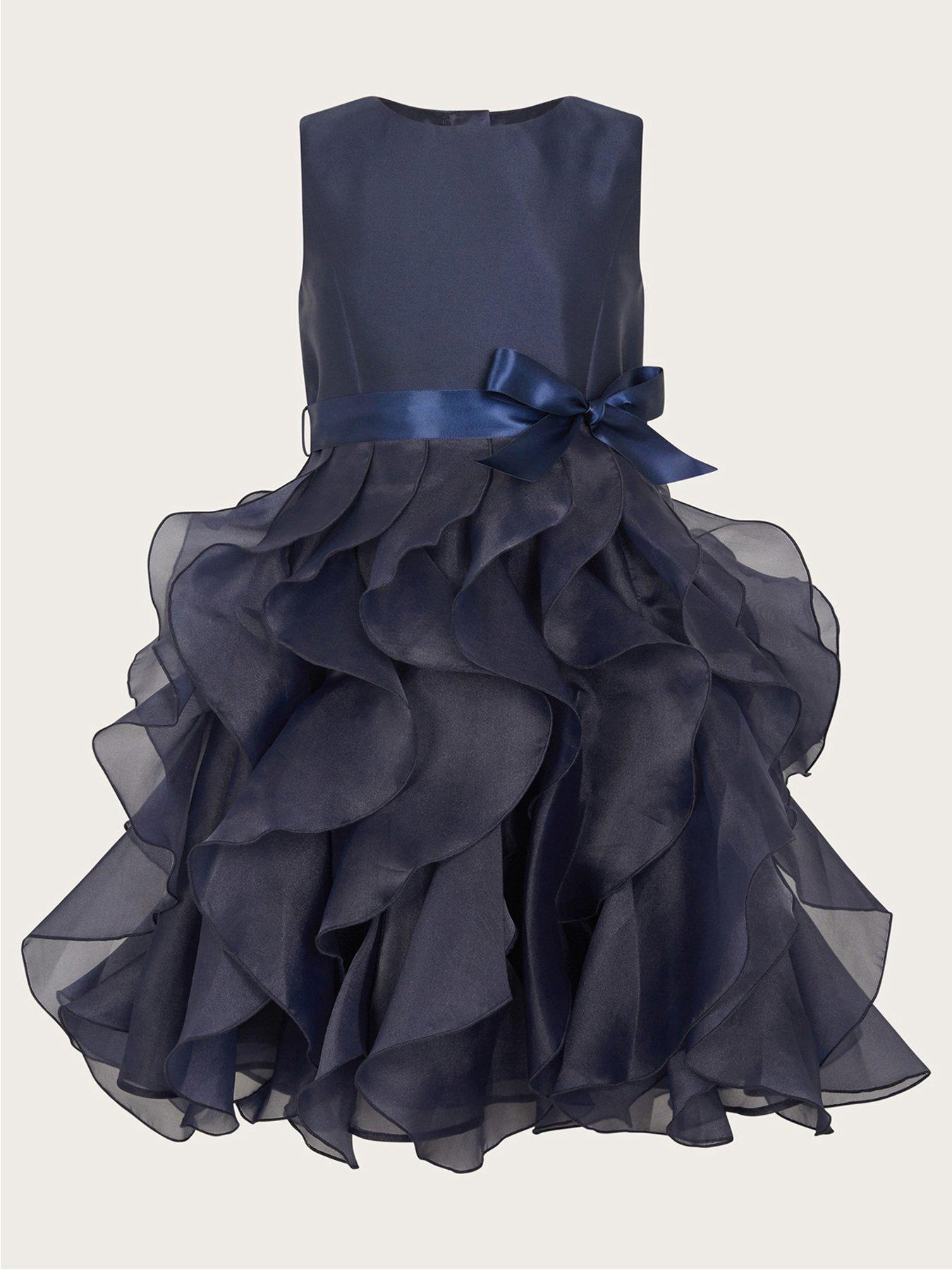 Abigail One-Shoulder Prom Dress Blue, Girls' Dresses