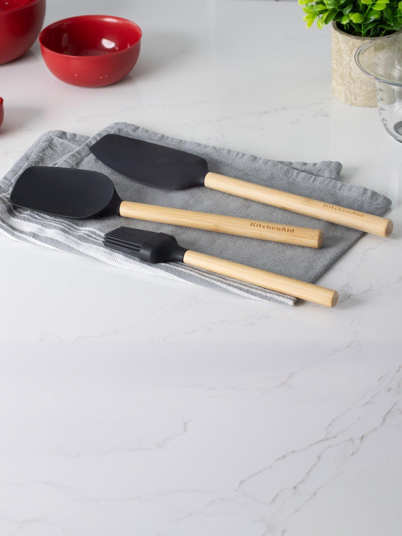Image of KitchenAid 3 Piece Bamboo Baking Set