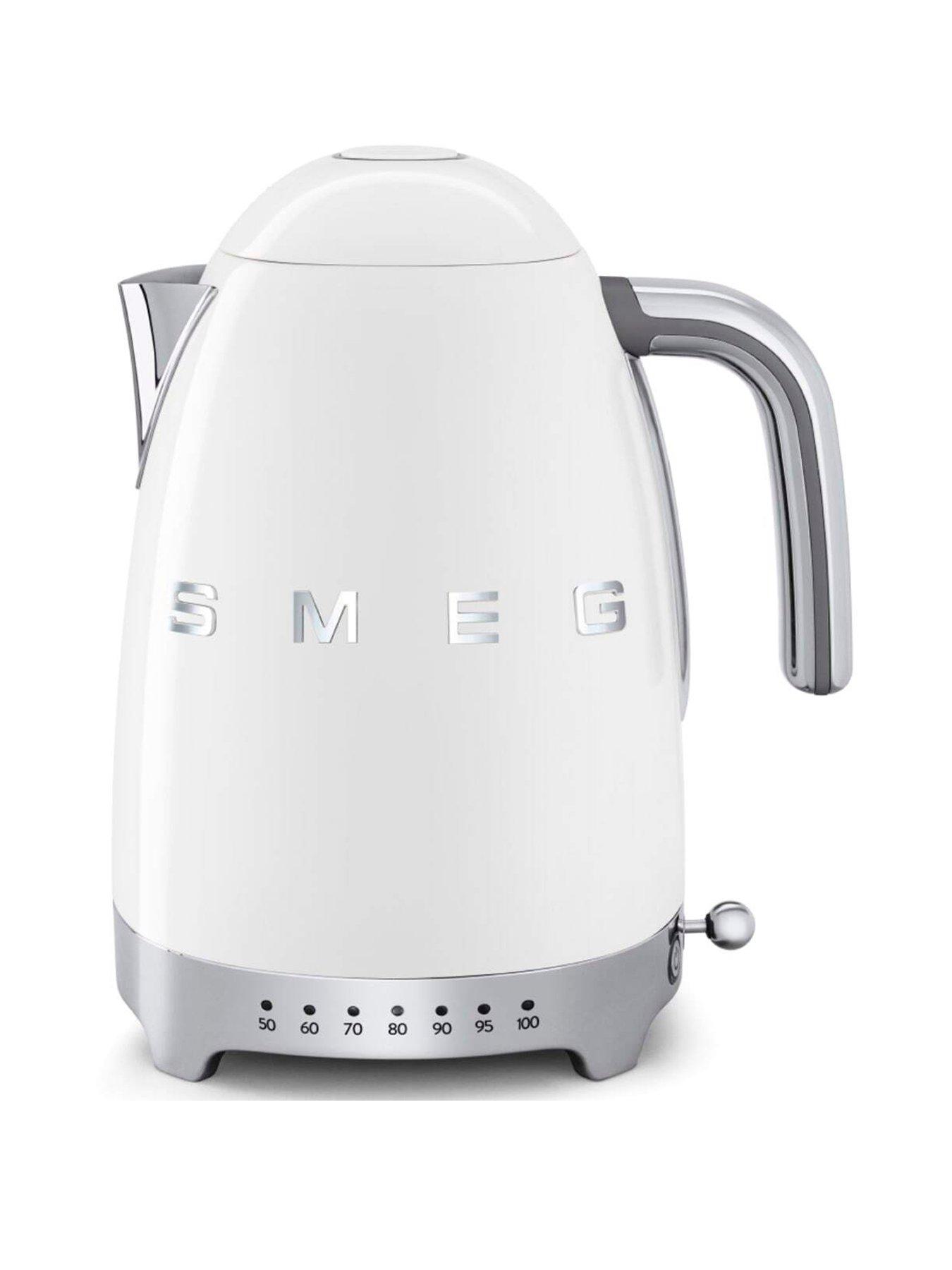 undefined KLF04 Retro Style Jug Kettle, 3000W, 1.7L - White