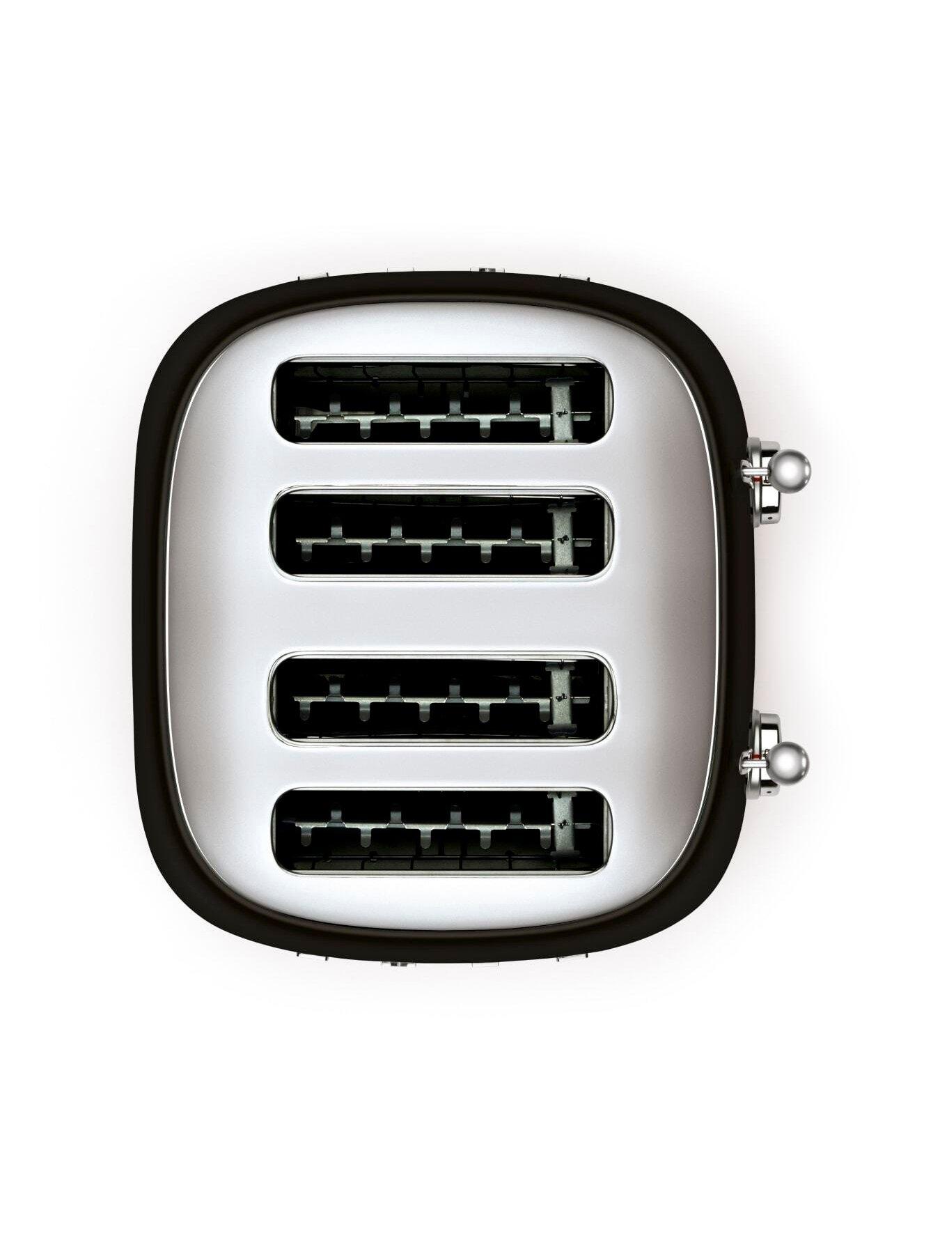 Image 5 of 6 of Smeg TSF03 Retro Style 4-Slice Toaster, 2000W - Black