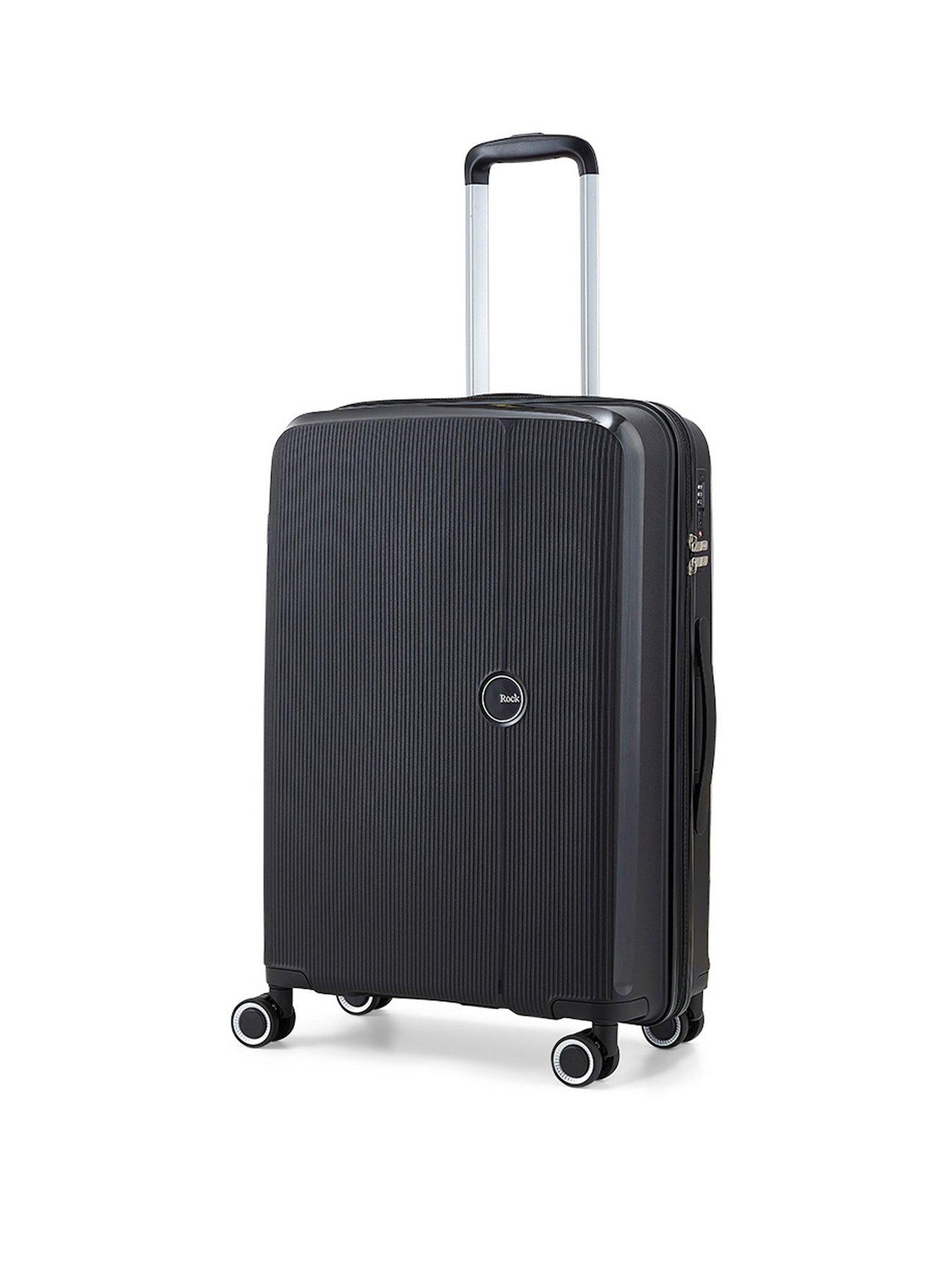 rock-luggage-hudson-8-wheel-pp-hardshell-medium-suitcase-black