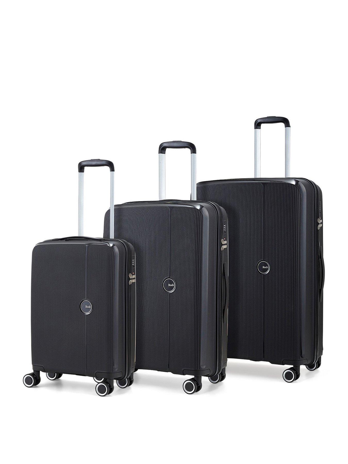 rock-luggage-hudson-8-wheel-pp-hardshell-3pc-suitcase-set-black