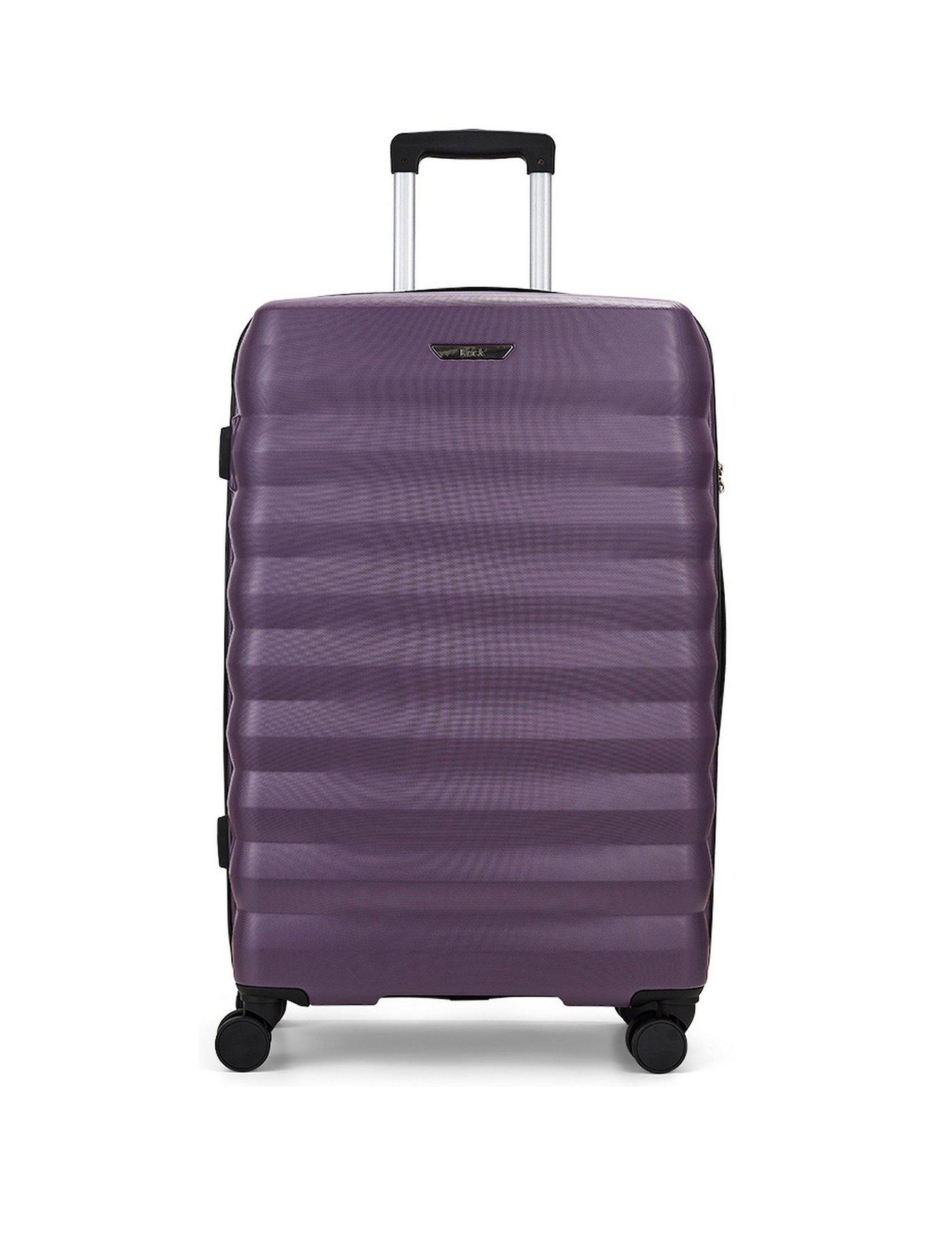 rock-luggage-berlin-8-wheel-hardshell-large-suitcase-purplestillFront