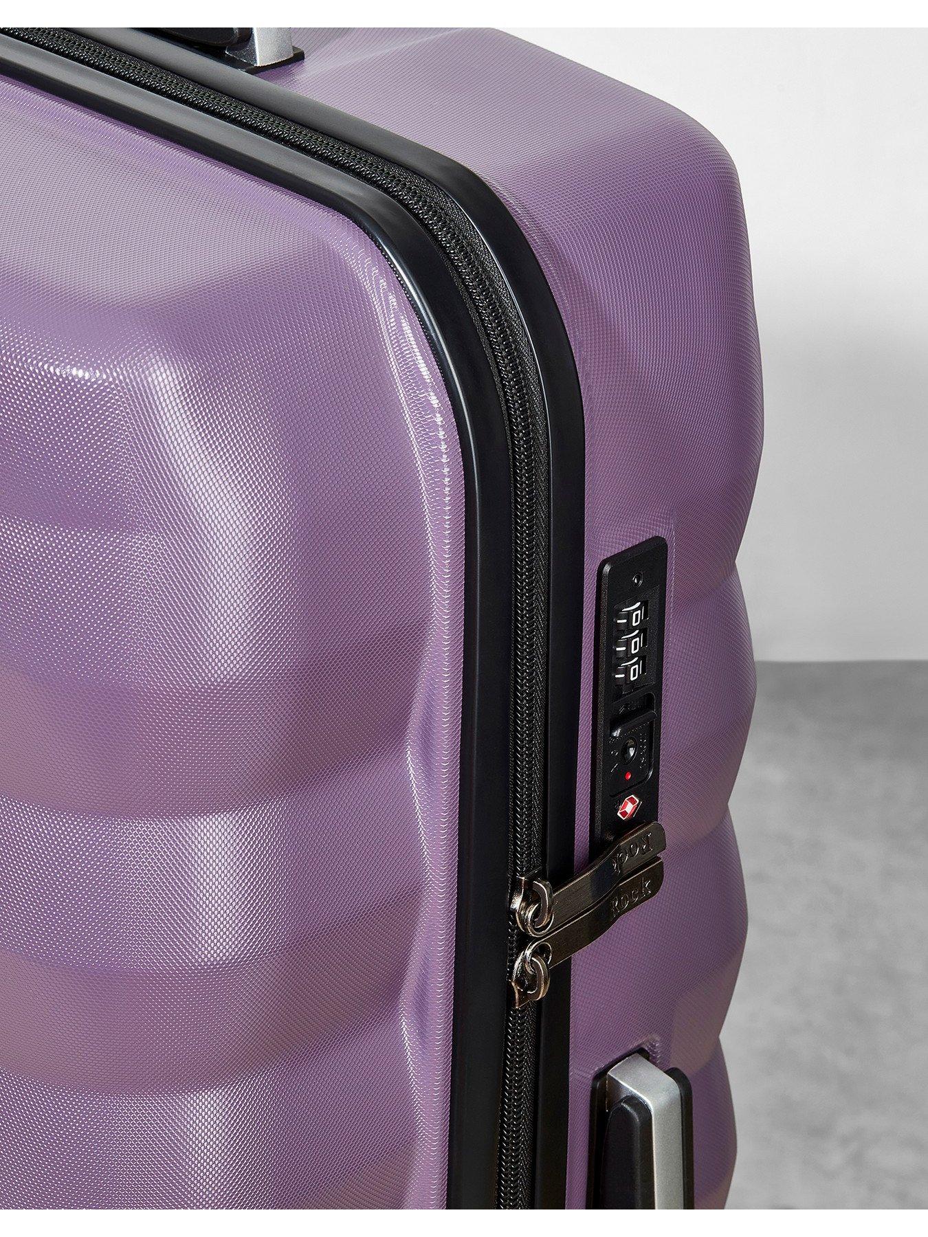 rock-luggage-berlin-8-wheel-hardshell-medium-suitcase-purpledetail