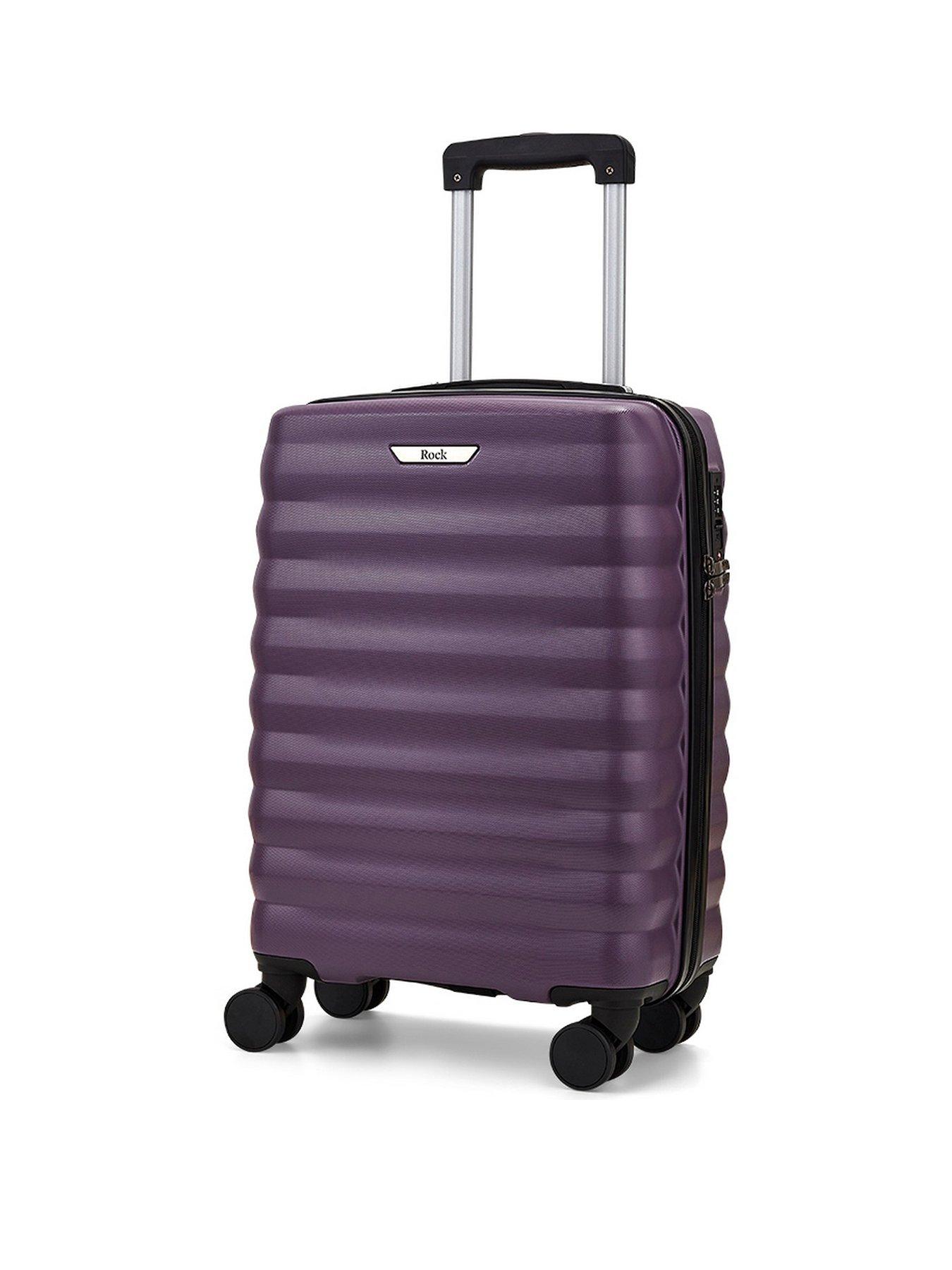 rock-luggage-berlin-8-wheel-hardshell-small-cabin-suitcase-purplefront