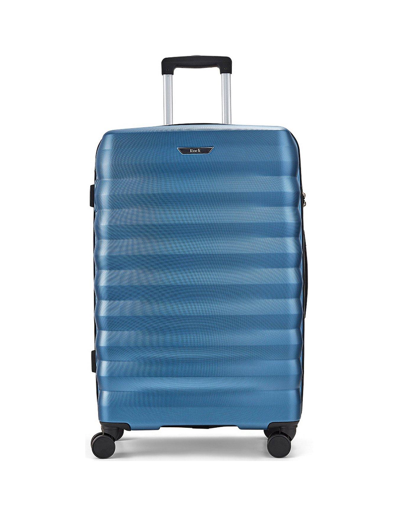 Image 2 of 5 of Rock Luggage Berlin 8 Wheel Hardshell Large Suitcase - Blue