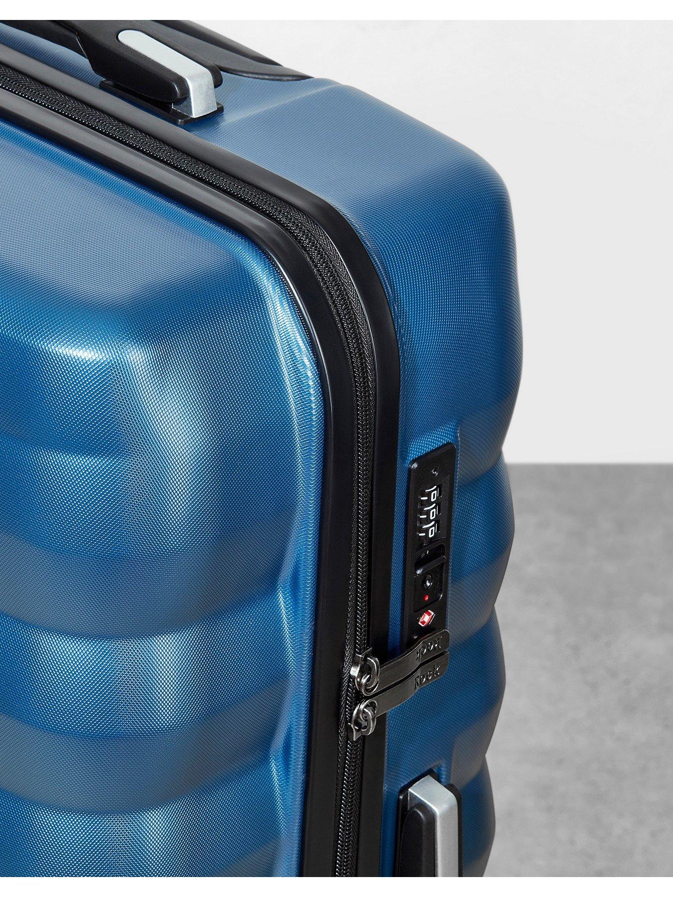 Image 5 of 5 of Rock Luggage Berlin 8 Wheel Hardshell Large Suitcase - Blue